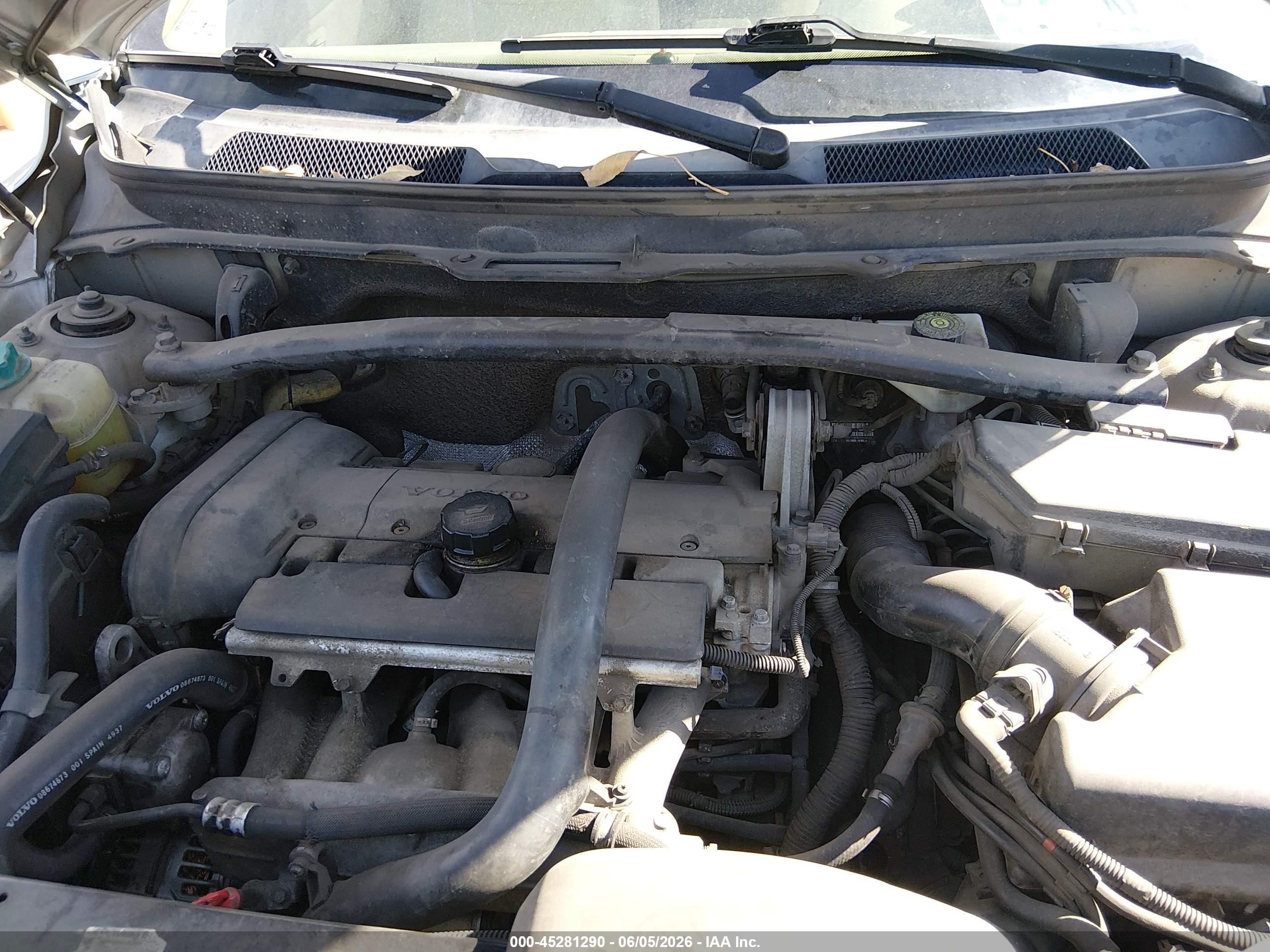2004 Volvo Xc90 2.5t Awd Silver vin: YV1CM59H041064718
