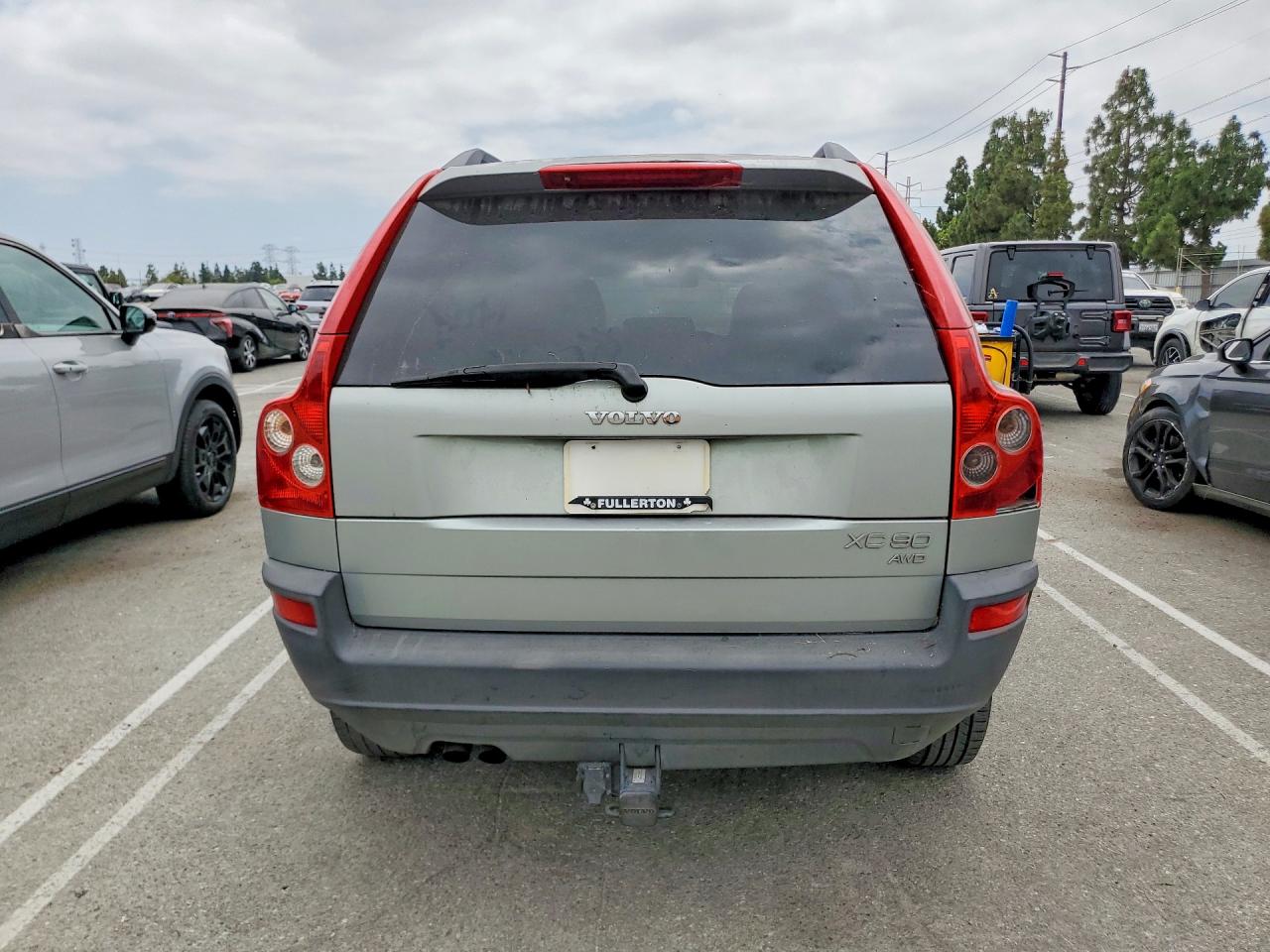 2003 Volvo Xc90 Silver vin: YV1CM59H431001460