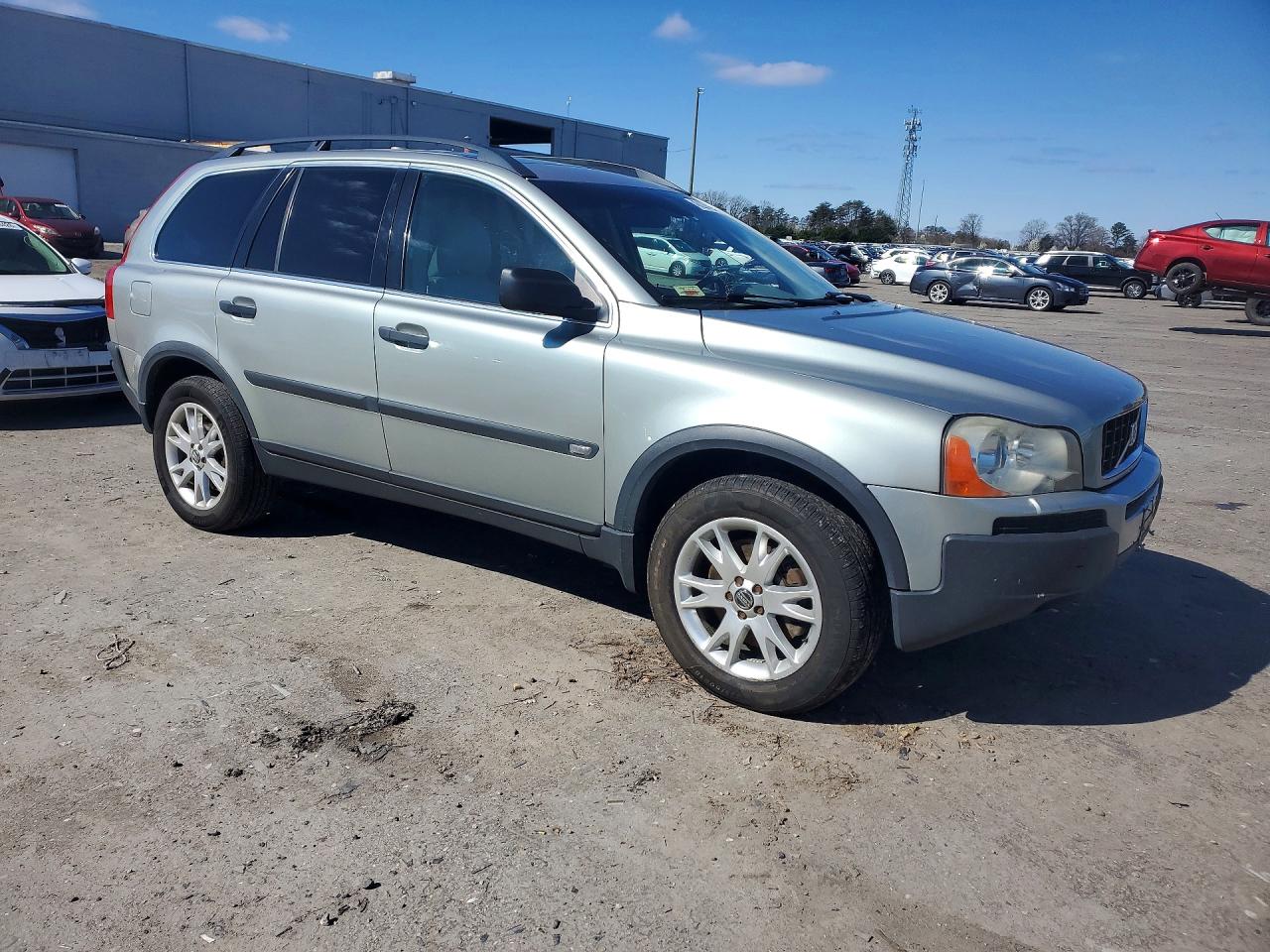 2005 Volvo Xc90 T6 Silver vin: YV1CM911X51159567