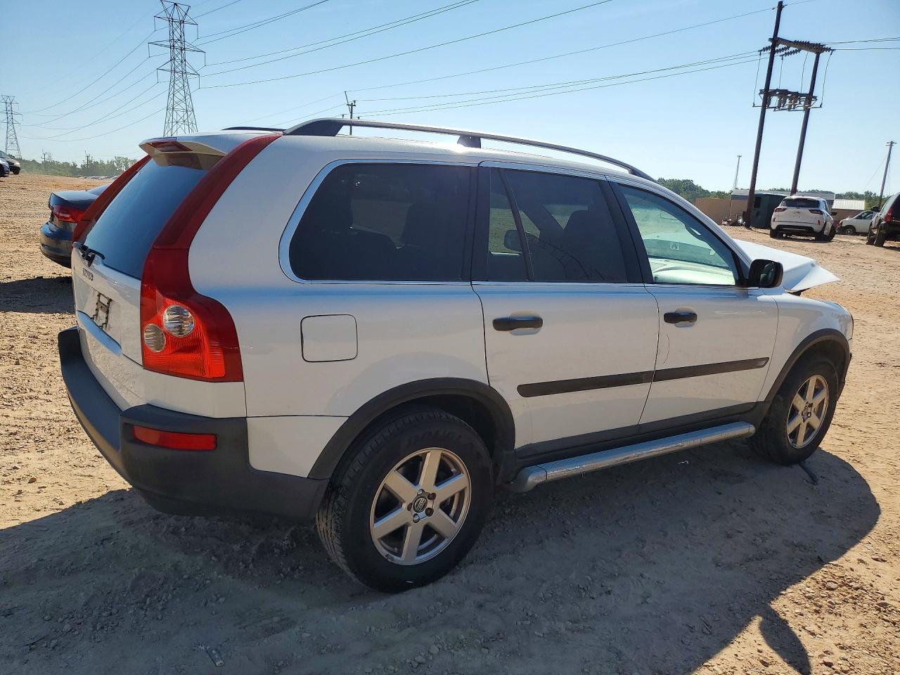 2005 Volvo Xc90 White vin: YV1CN592551138080