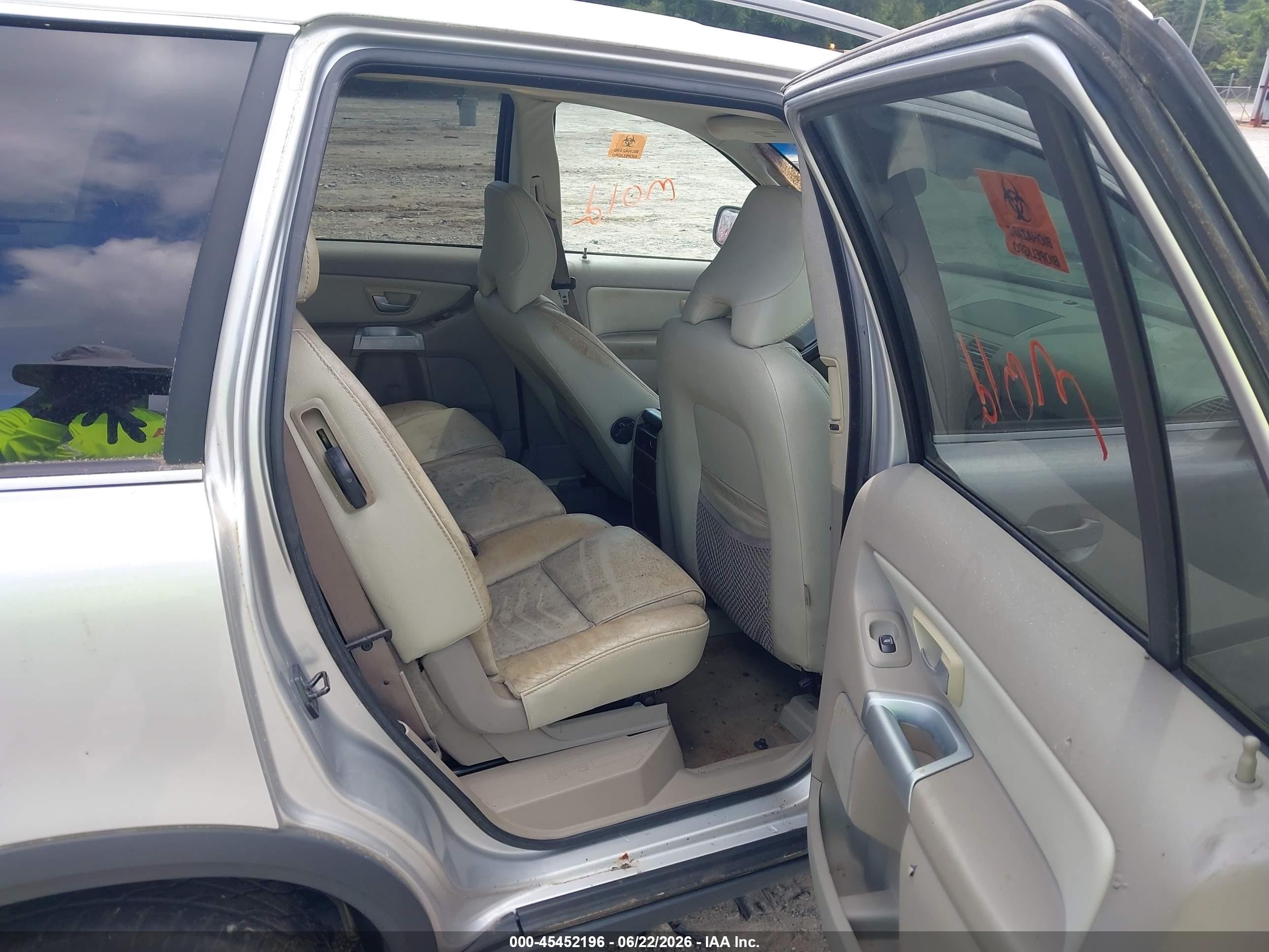2005 Volvo Xc90 2.5t Silver vin: YV1CY592251159489