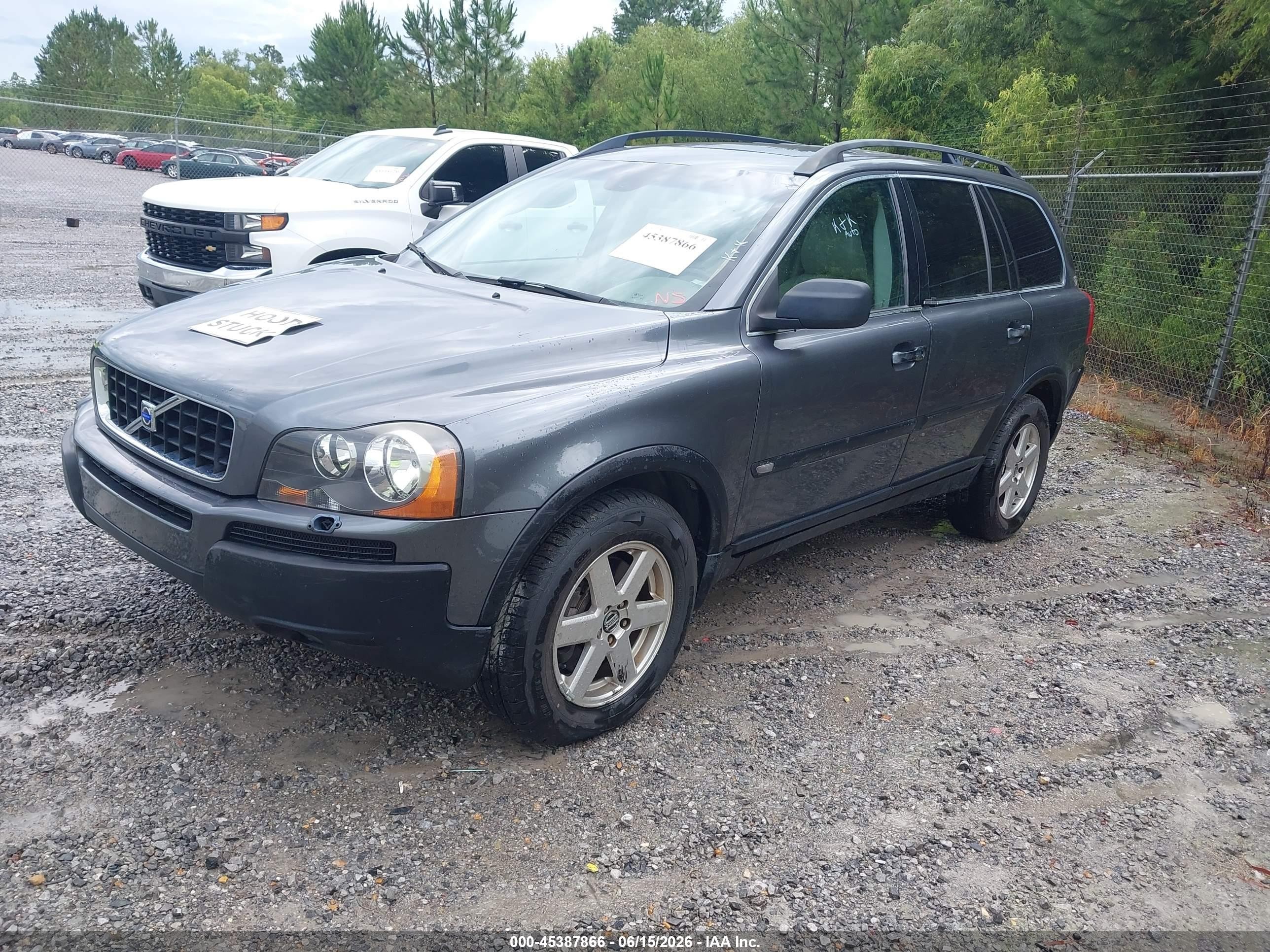 2005 Volvo Xc90 2.5t Синий vin: YV1CY592X51146702
