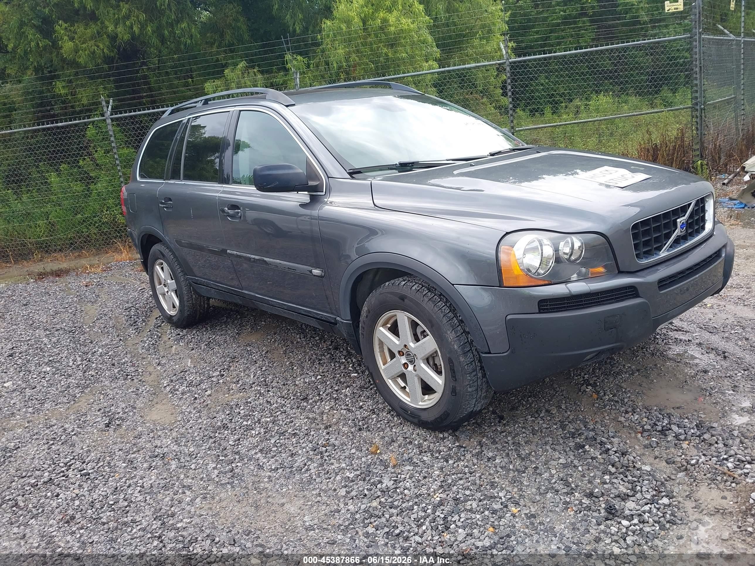 2005 Volvo Xc90 2.5t Синий vin: YV1CY592X51146702