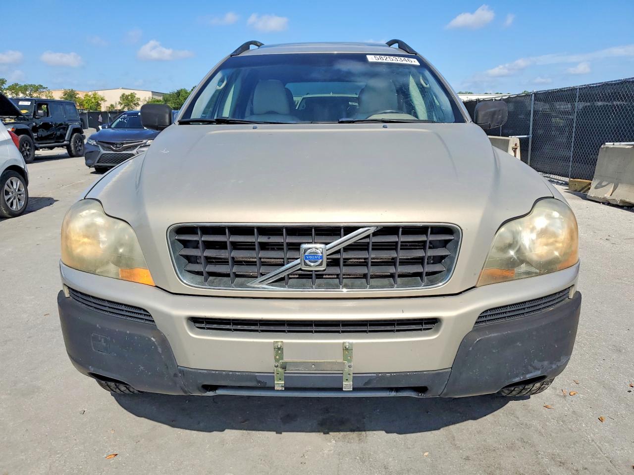 2005 Volvo Xc90 Золотой vin: YV1CY592X51192305