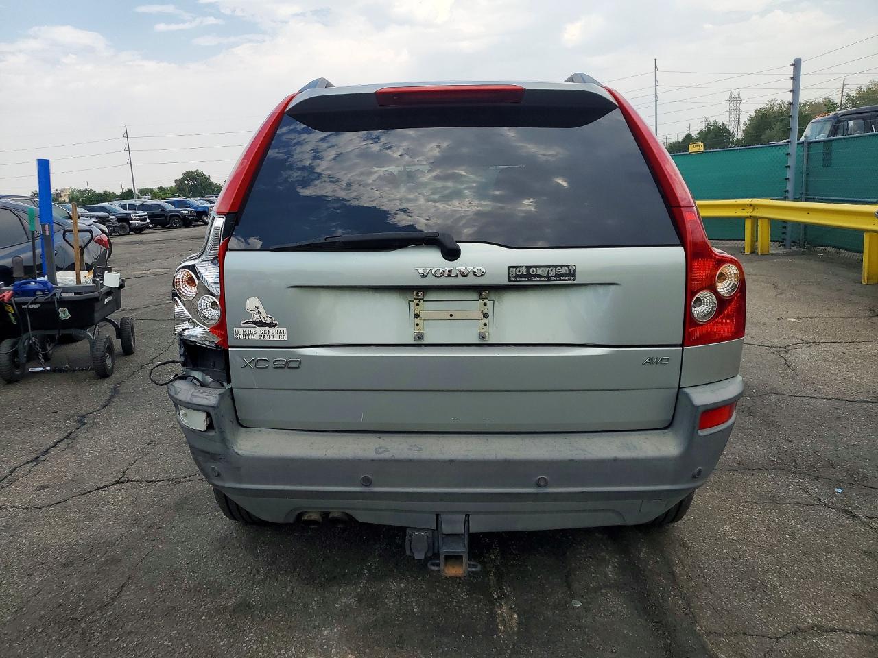 2005 Volvo Xc90 Silver vin: YV1CZ592451157031