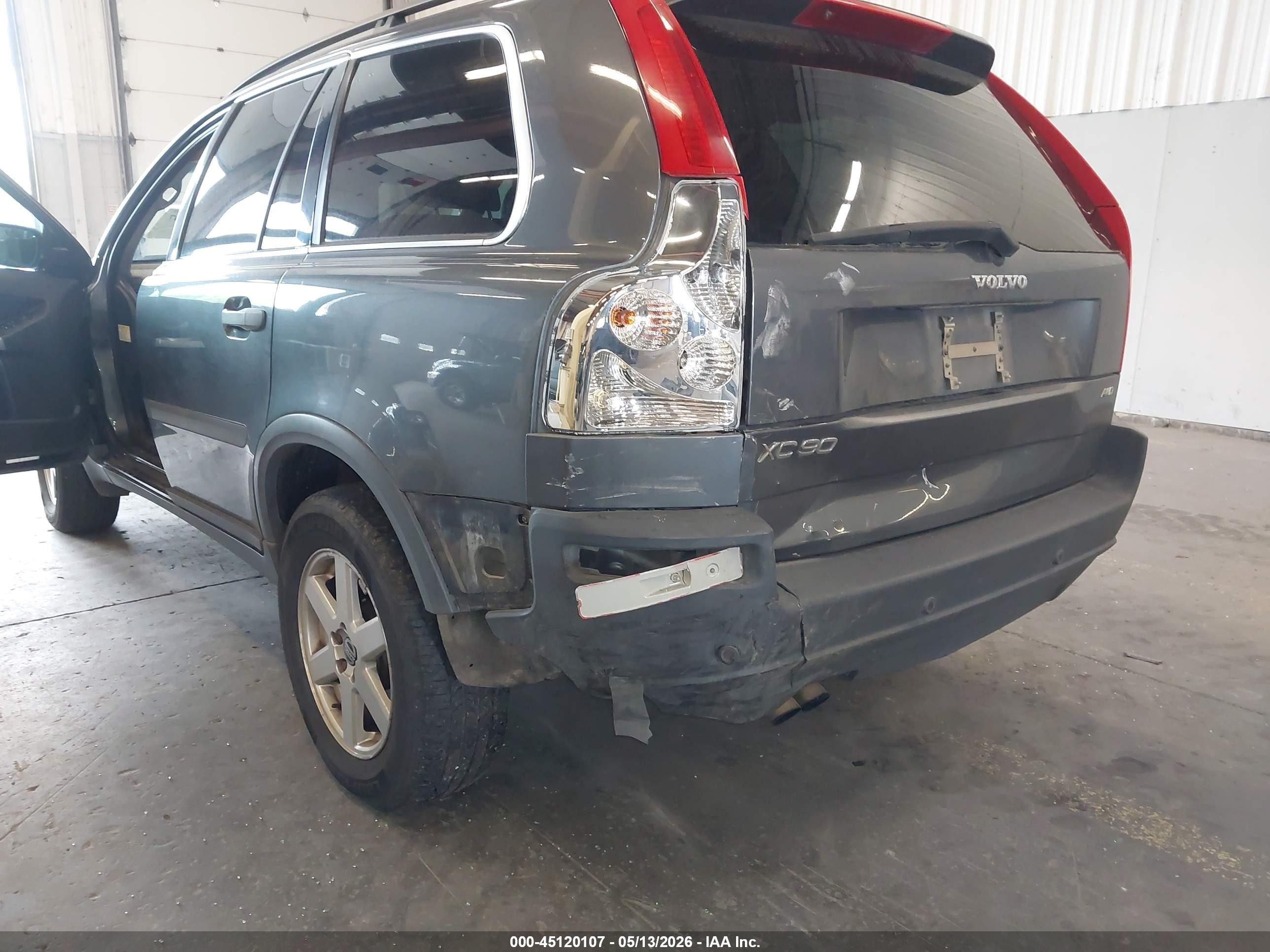 2005 Volvo Xc90 2.5t Awd Gray vin: YV1CZ592451159829