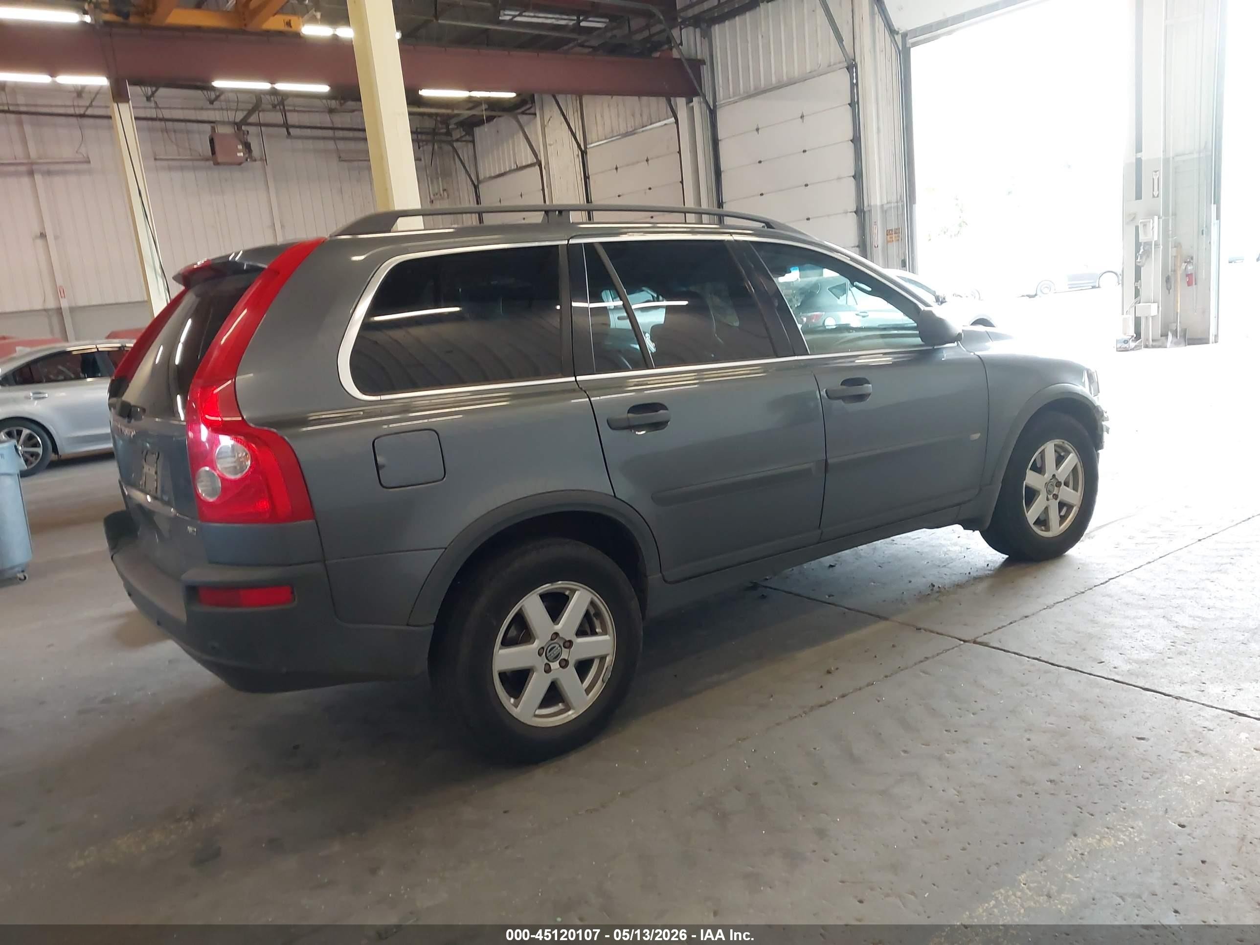 2005 Volvo Xc90 2.5t Awd Gray vin: YV1CZ592451159829