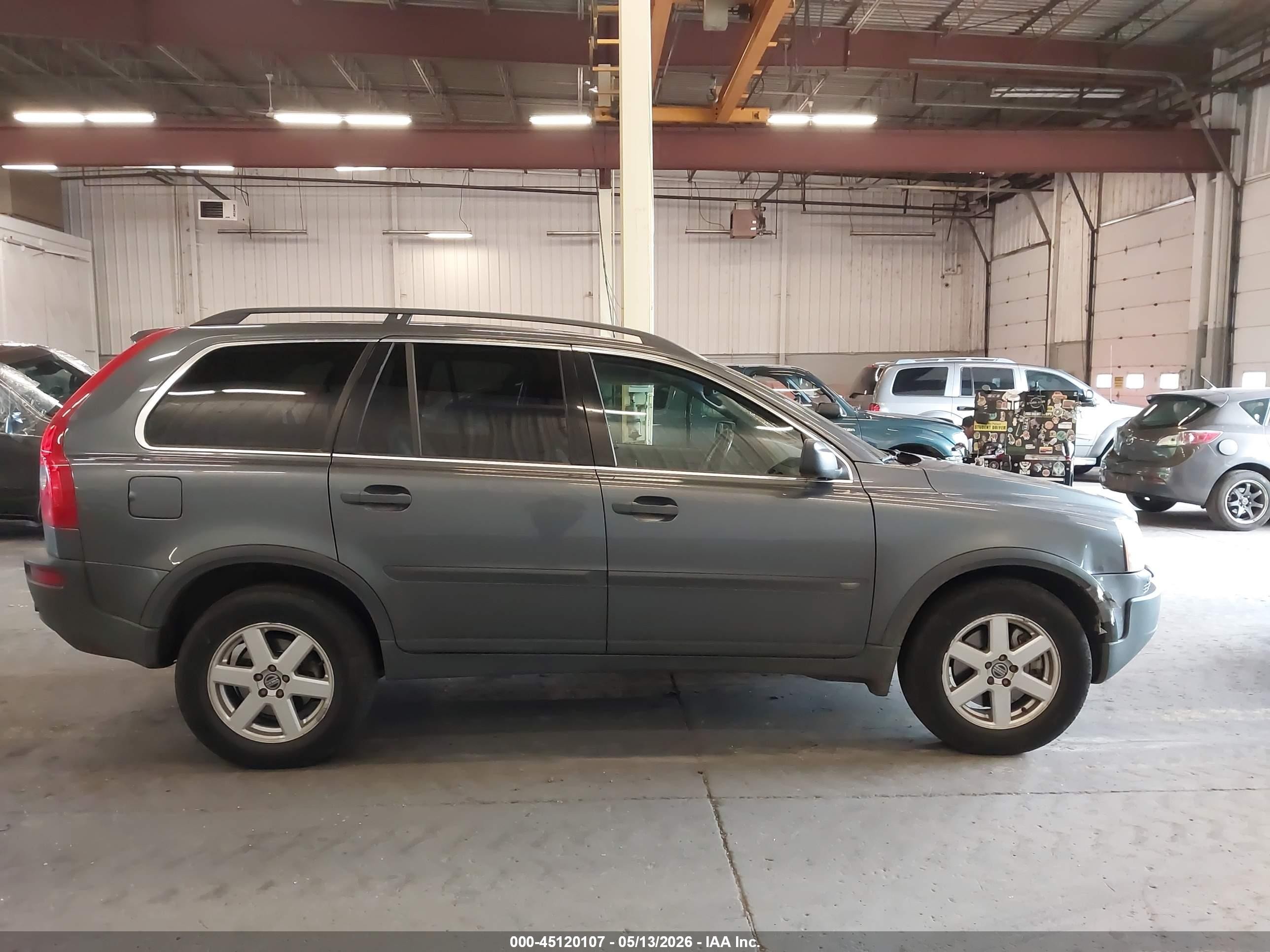 2005 Volvo Xc90 2.5t Awd Gray vin: YV1CZ592451159829