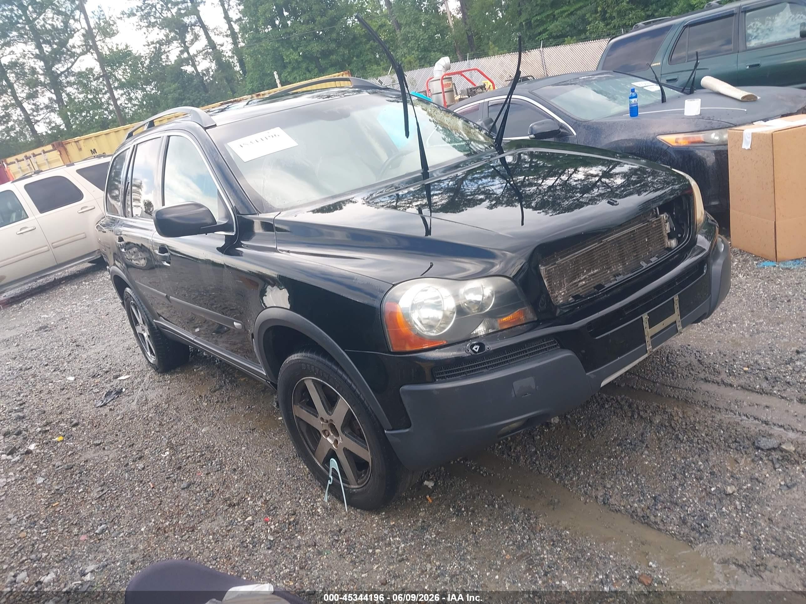 2005 Volvo Xc90 2.5t Awd Черный vin: YV1CZ592651172064