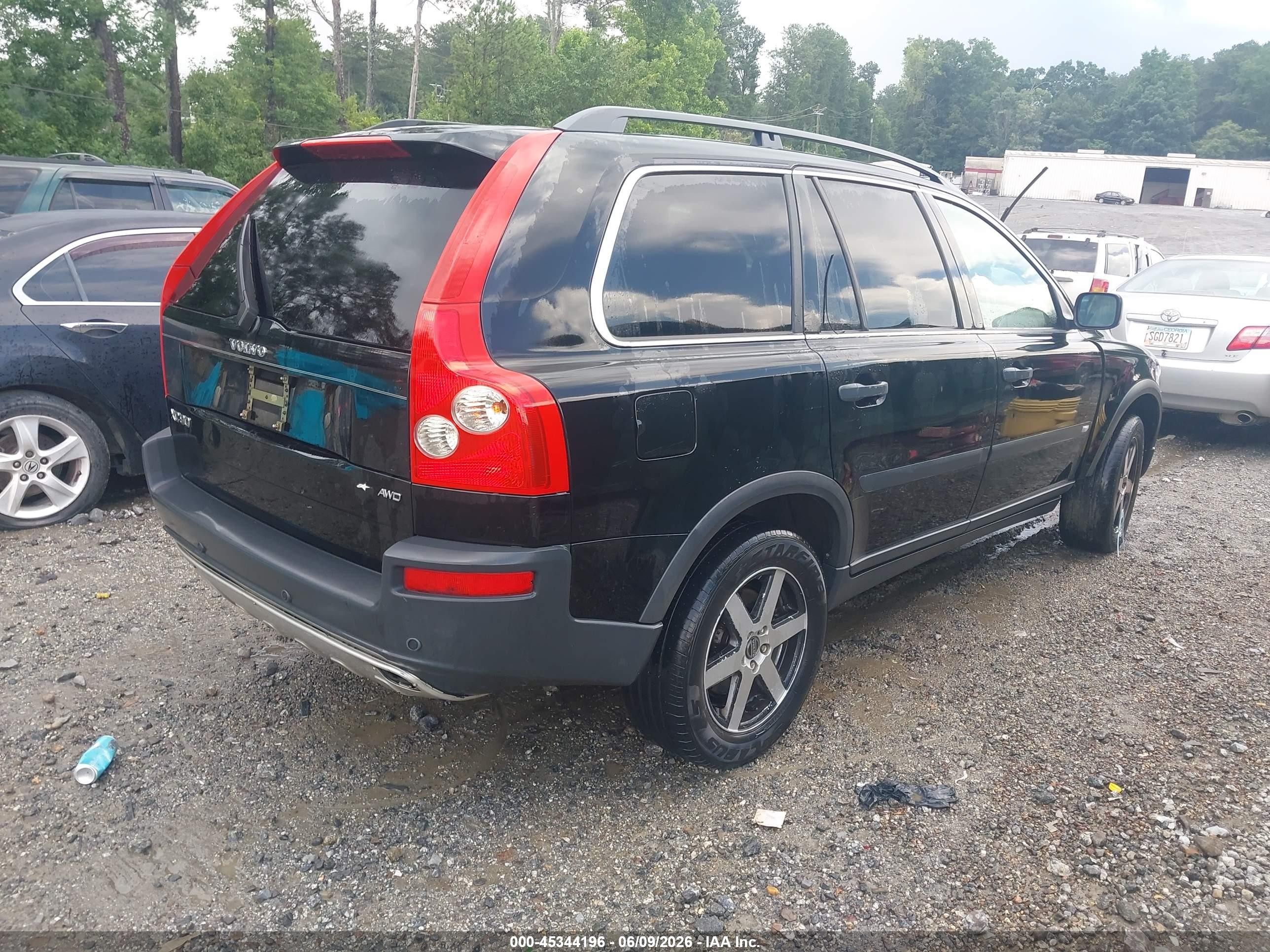 2005 Volvo Xc90 2.5t Awd Black vin: YV1CZ592651172064