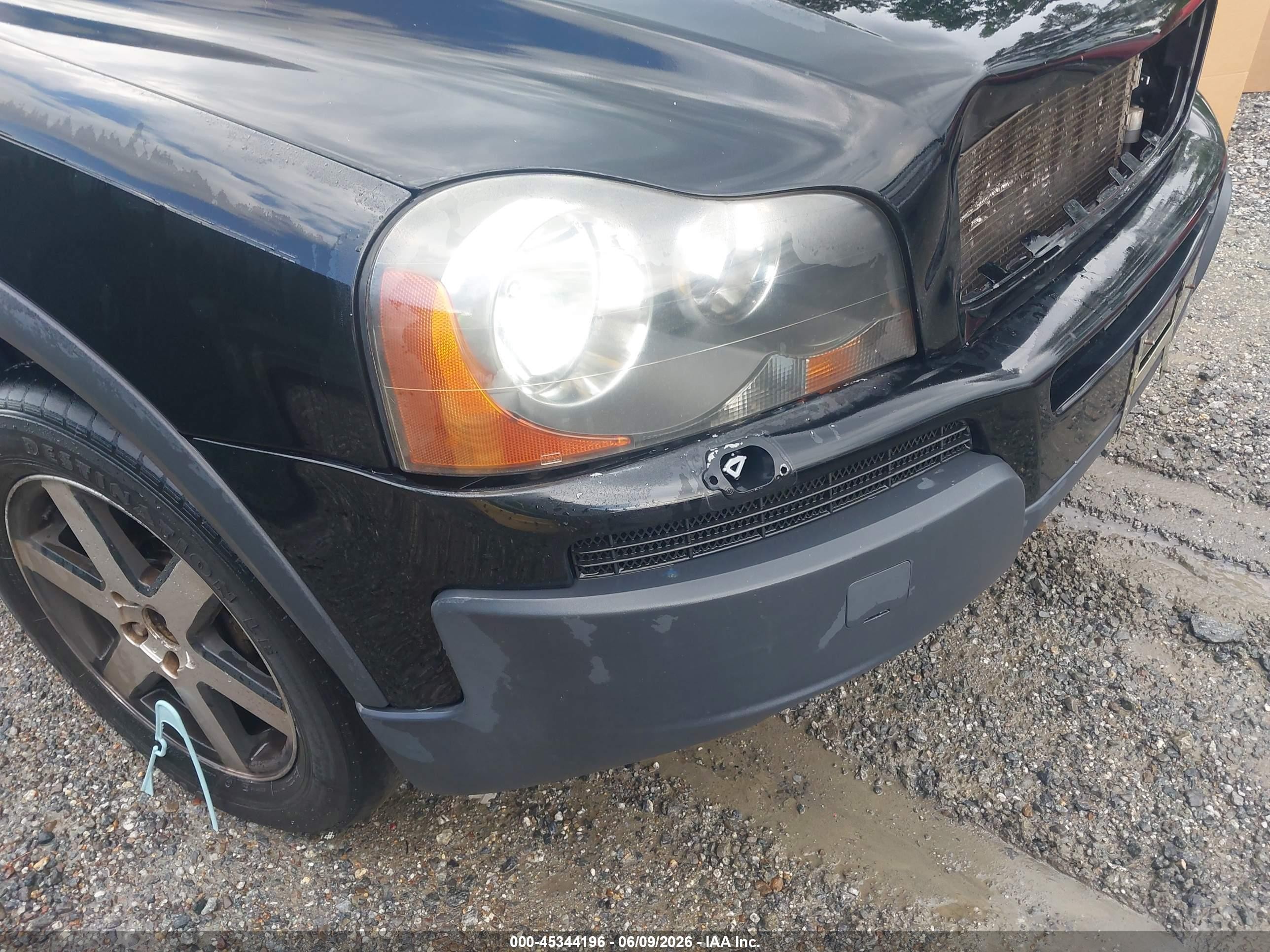 2005 Volvo Xc90 2.5t Awd Black vin: YV1CZ592651172064