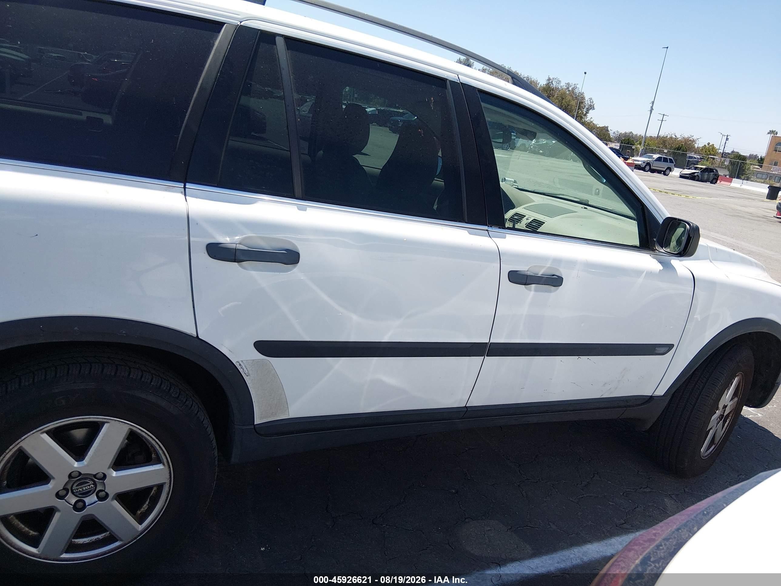 2005 Volvo Xc90 2.5t Awd White vin: YV1CZ592651189592