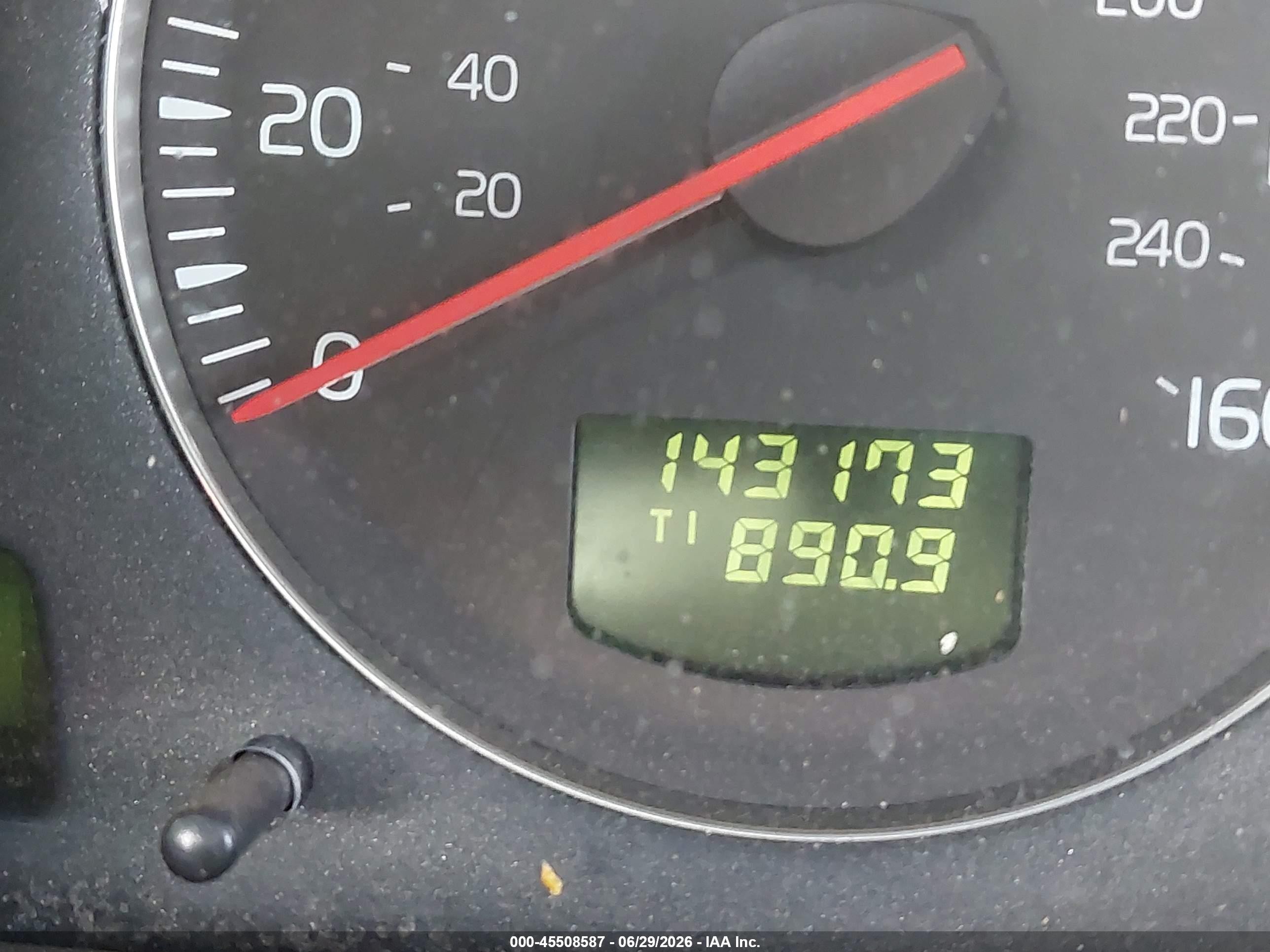 2005 Volvo Xc90 2.5t Awd Black vin: YV1CZ592651217780