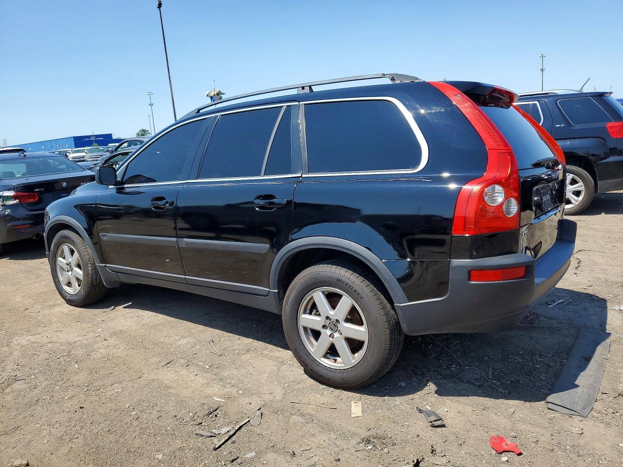 2005 Volvo Xc90 Black vin: YV1CZ592851138336