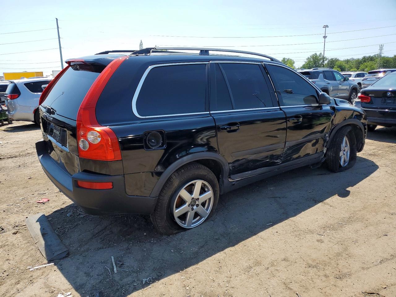 2005 Volvo Xc90 Black vin: YV1CZ592851138336