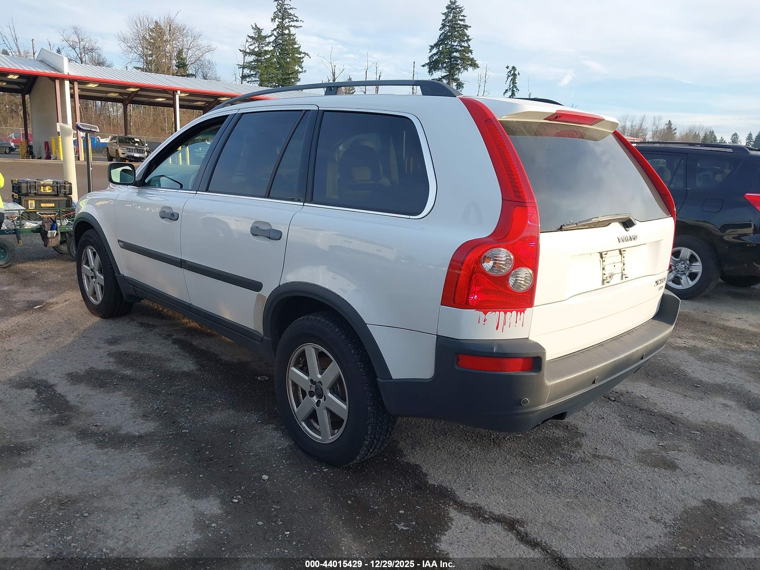 2004 Volvo Xc90 2.5t Awd White vin: YV1CZ59H141072487