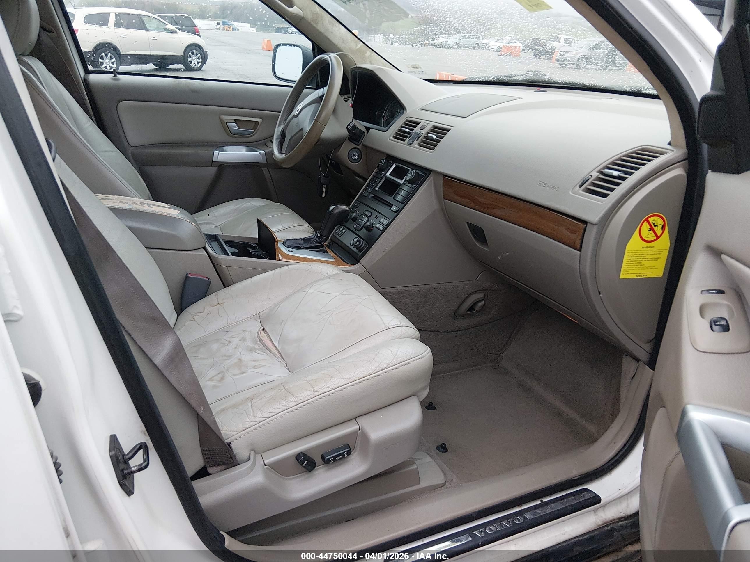 2004 Volvo Xc90 2.5t Awd White vin: YV1CZ59H141081481