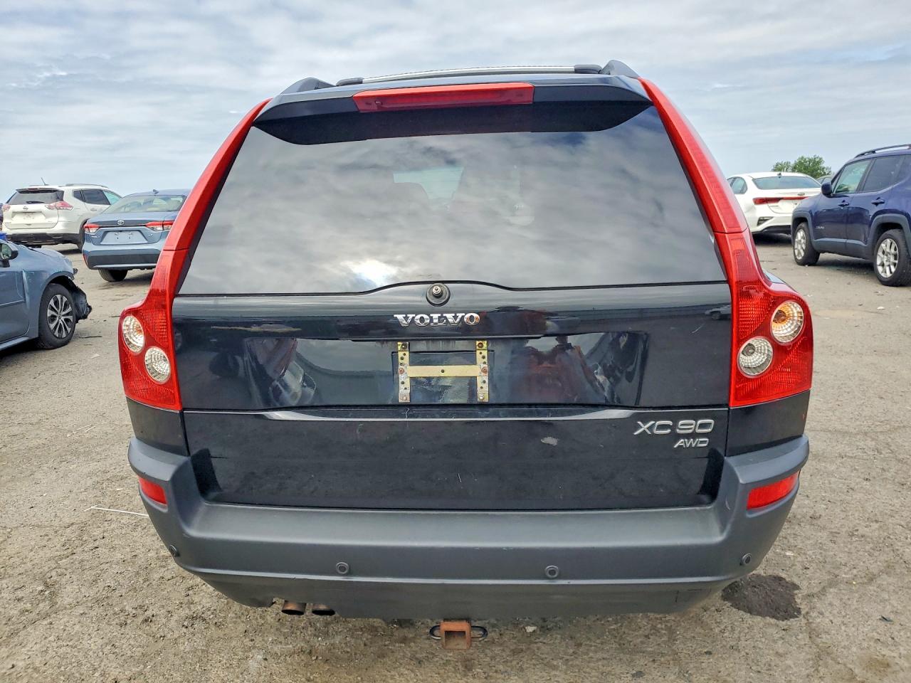 2004 Volvo Xc90 Black vin: YV1CZ59H641061808