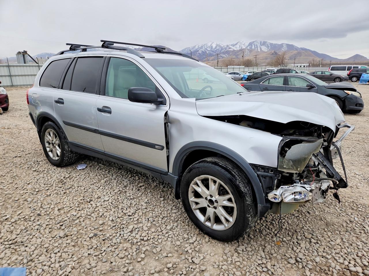 2004 Volvo Xc90 Silver vin: YV1CZ59H941067697
