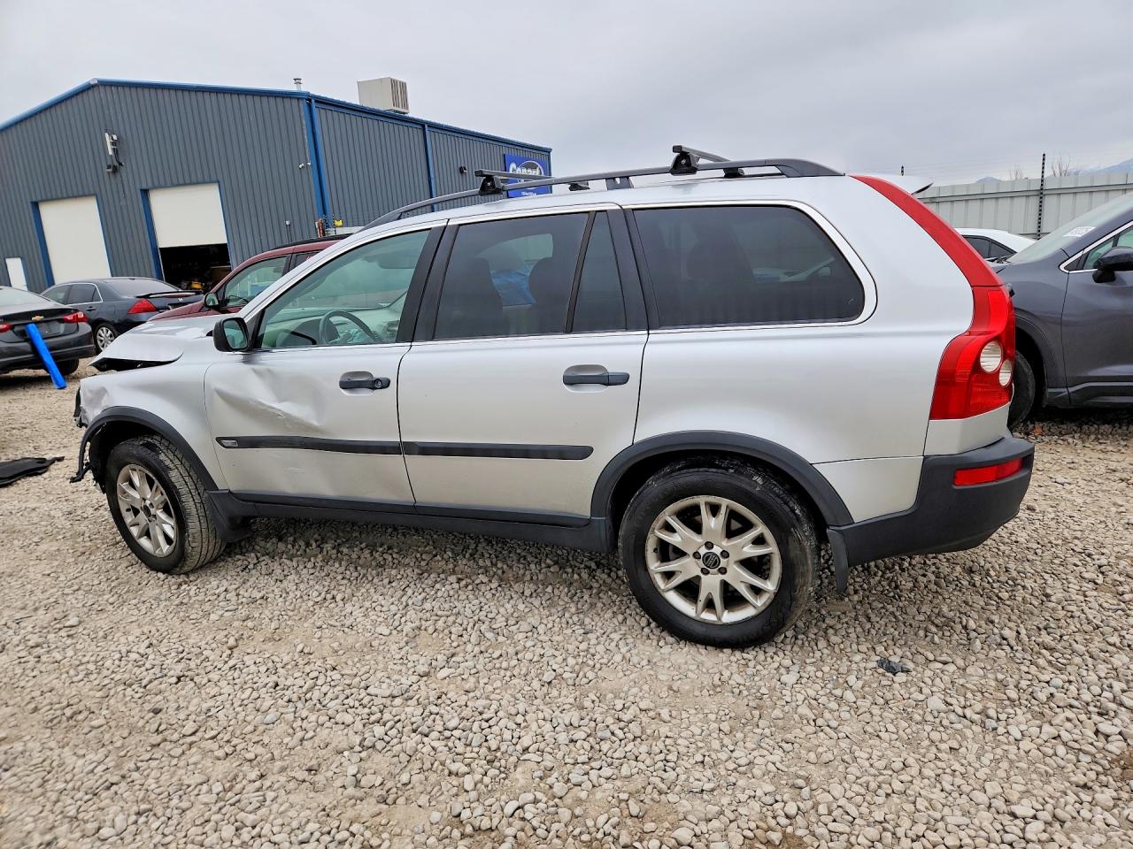 2004 Volvo Xc90 Silver vin: YV1CZ59H941067697
