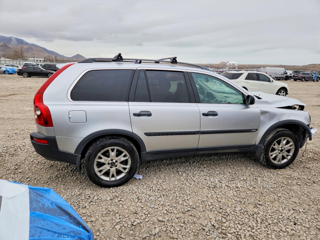 2004 Volvo Xc90 Silver vin: YV1CZ59H941067697