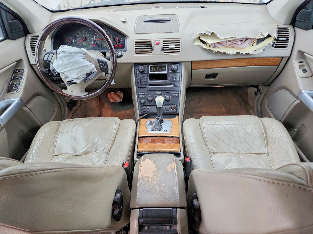 2004 Volvo Xc90 Silver vin: YV1CZ59H941067697