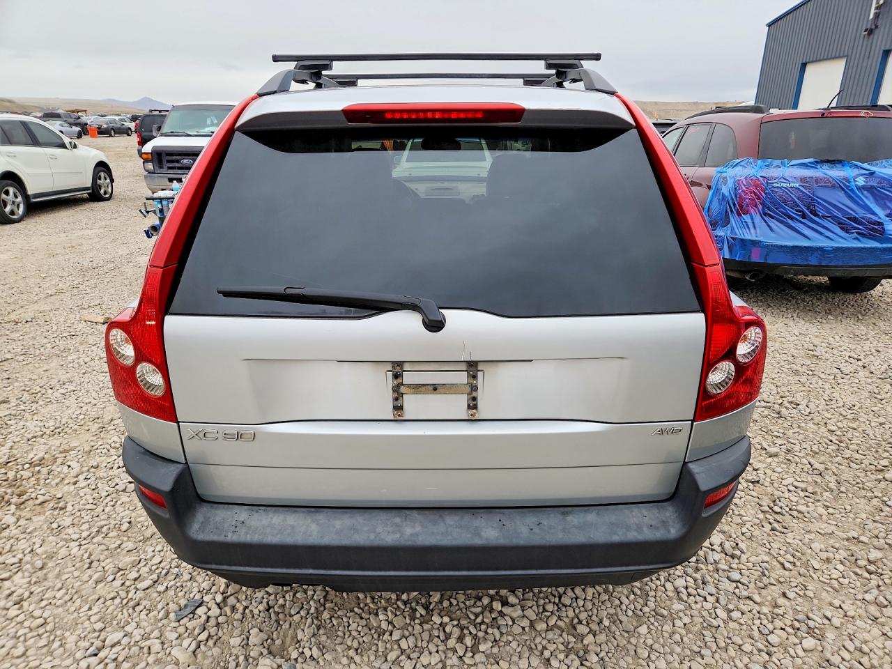 2004 Volvo Xc90 Silver vin: YV1CZ59H941067697