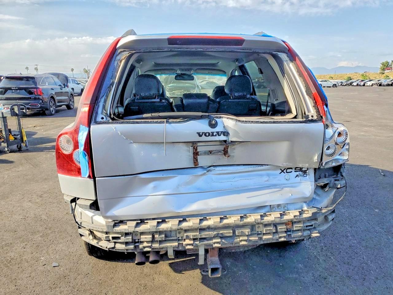2004 Volvo Xc90 Silver vin: YV1CZ59HX41044557