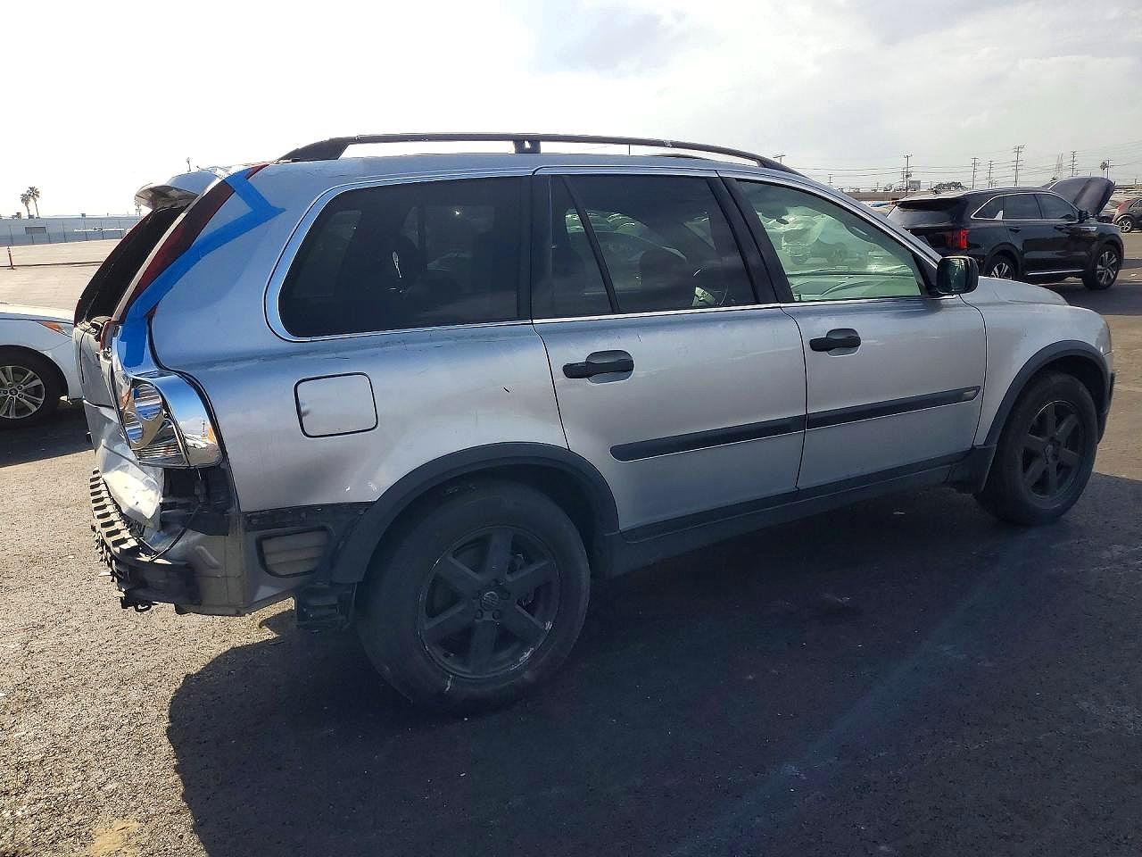 2004 Volvo Xc90 Silver vin: YV1CZ59HX41044557