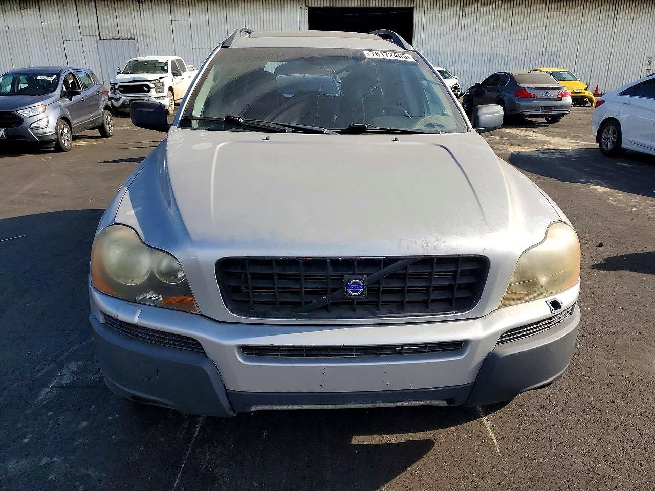 2004 Volvo Xc90 Silver vin: YV1CZ59HX41044557