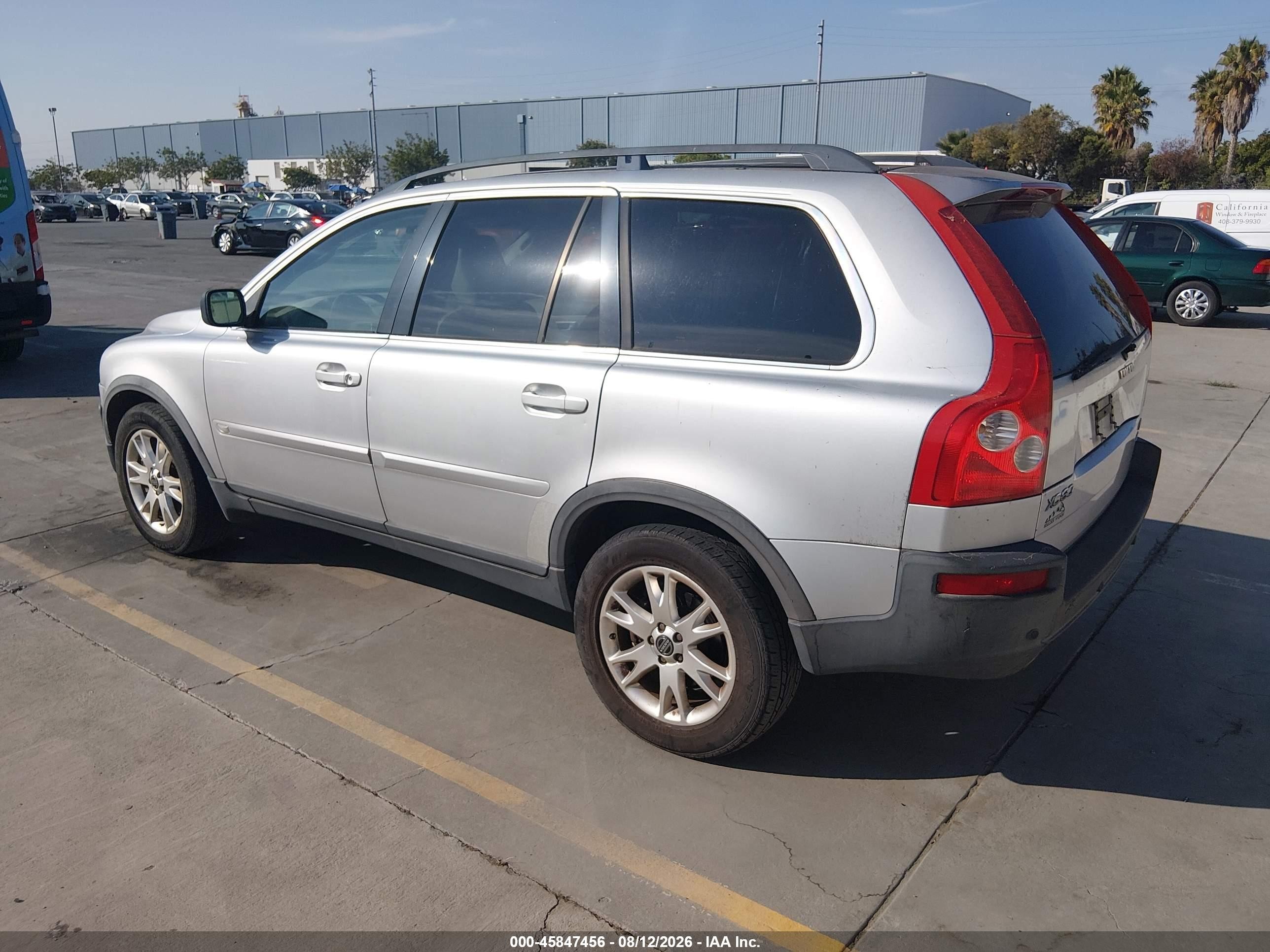 2005 Volvo Xc90 T6 Серебряный vin: YV1CZ852651195593