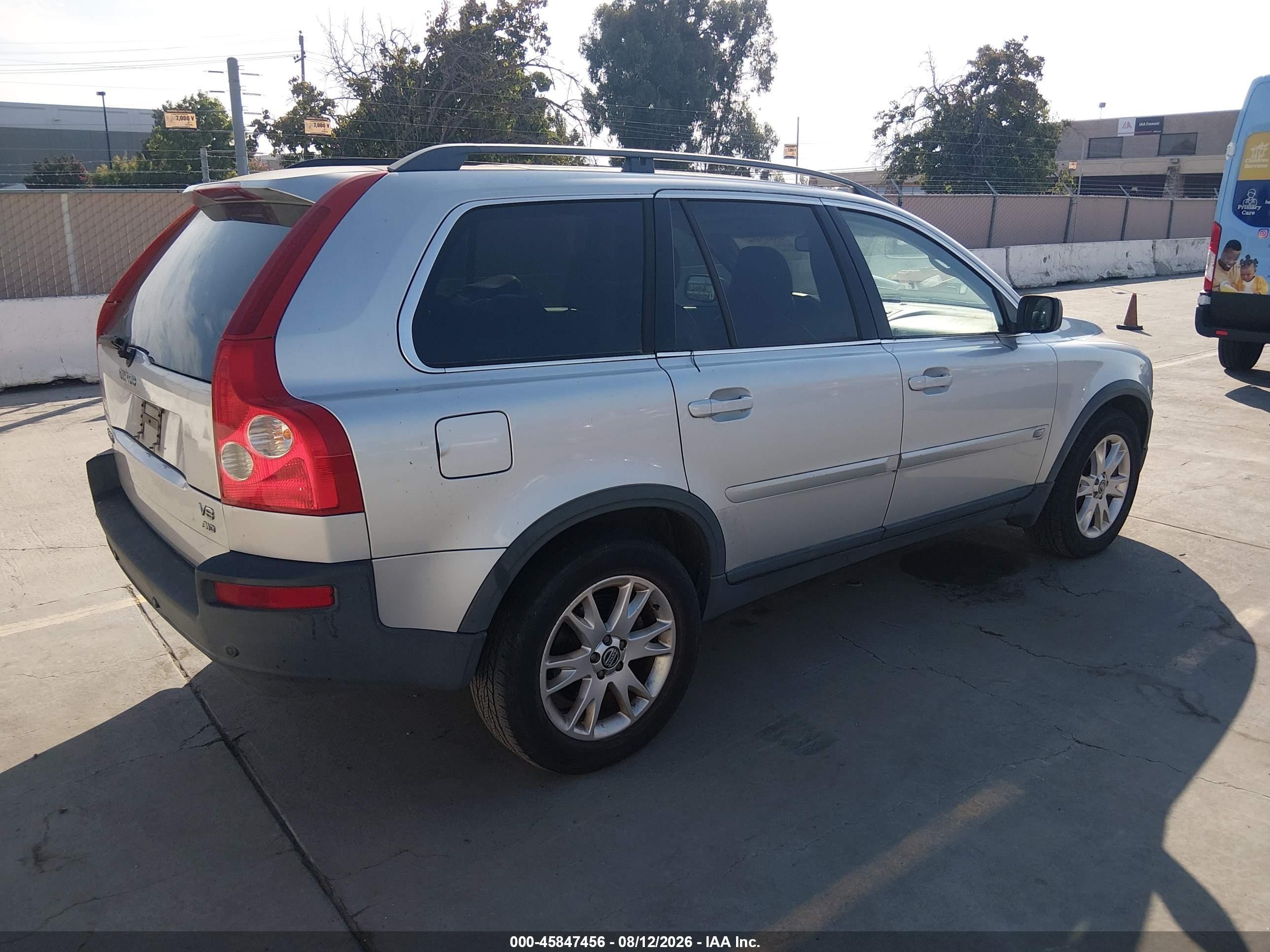 2005 Volvo Xc90 T6 Серебряный vin: YV1CZ852651195593