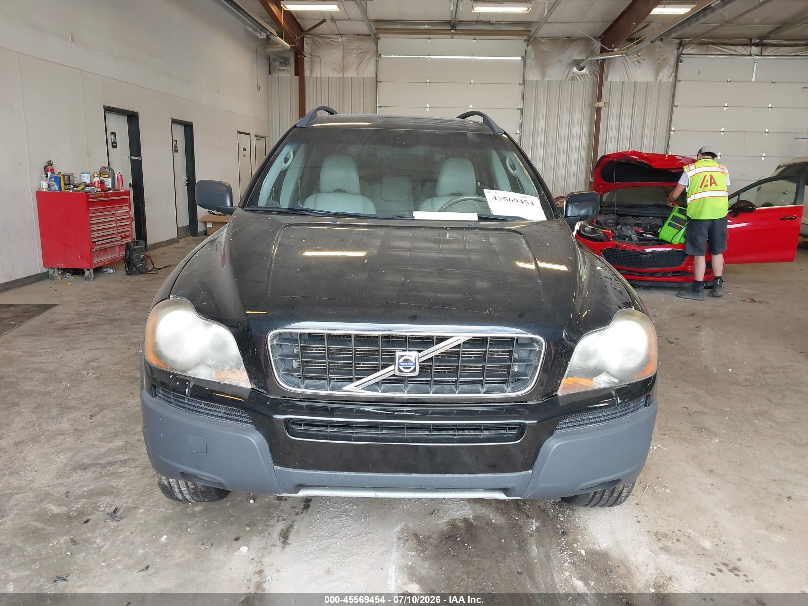 2005 Volvo Xc90 2.5t Awd Black vin: YV1CZ911151144277