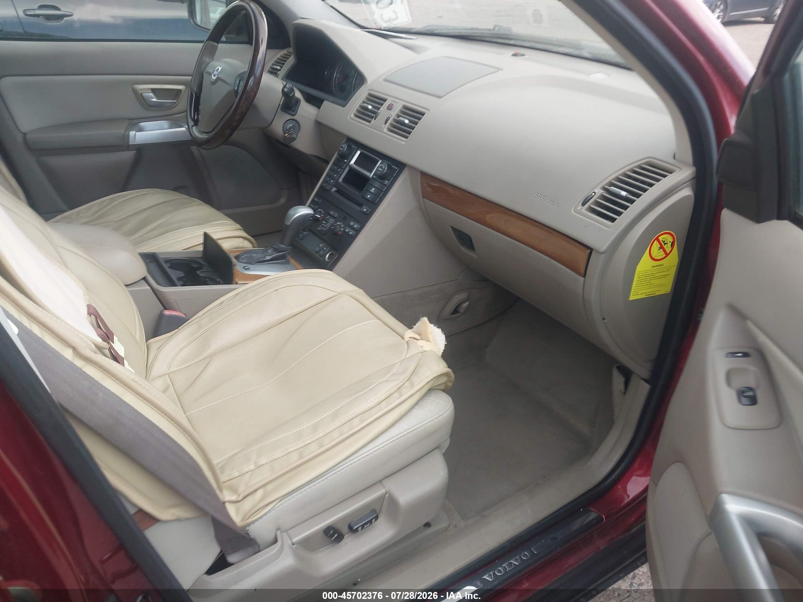 2004 Volvo Xc90 T6 Red vin: YV1CZ91H041124307
