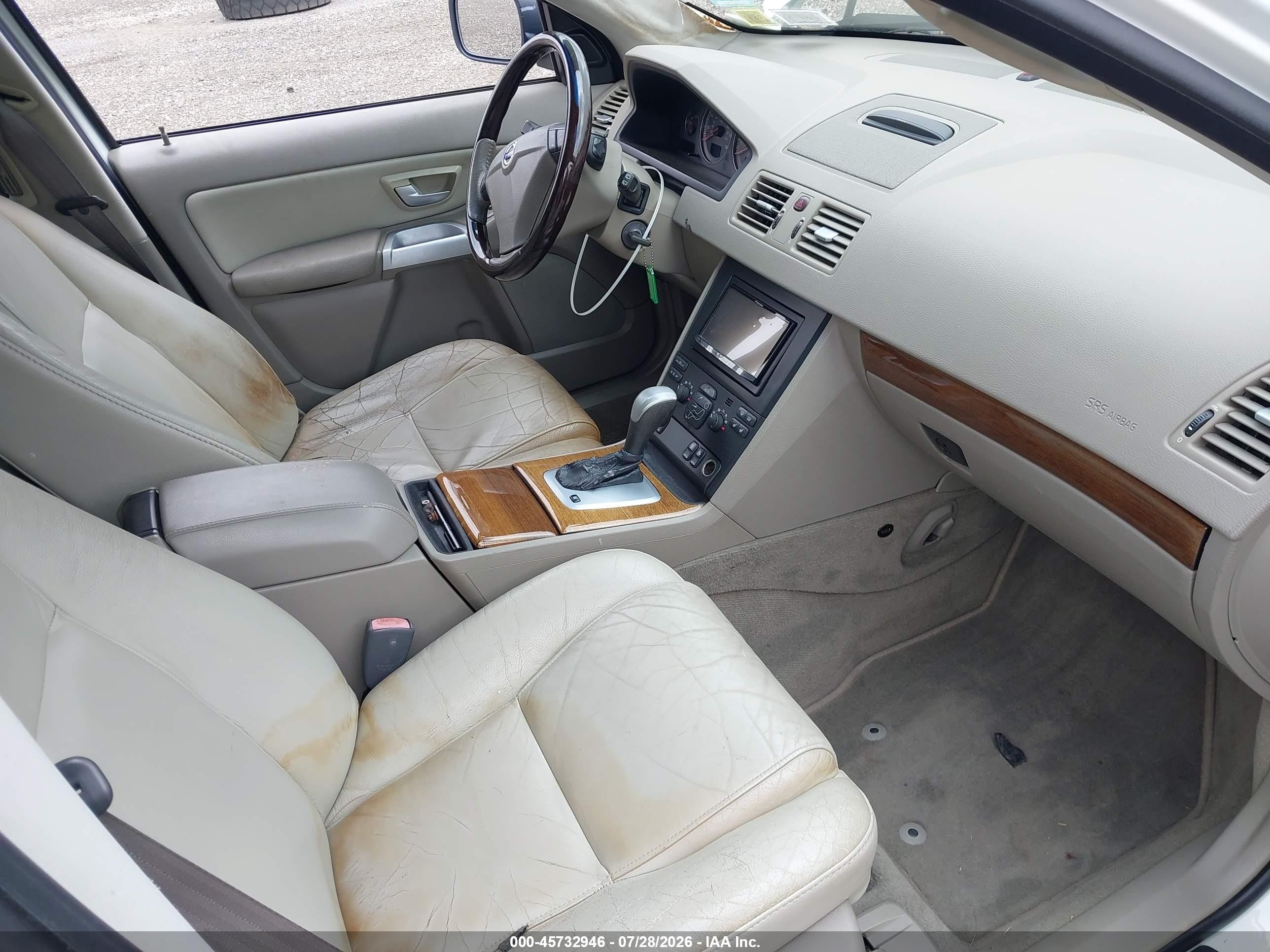2004 Volvo Xc90 T6 White vin: YV1CZ91H141118368