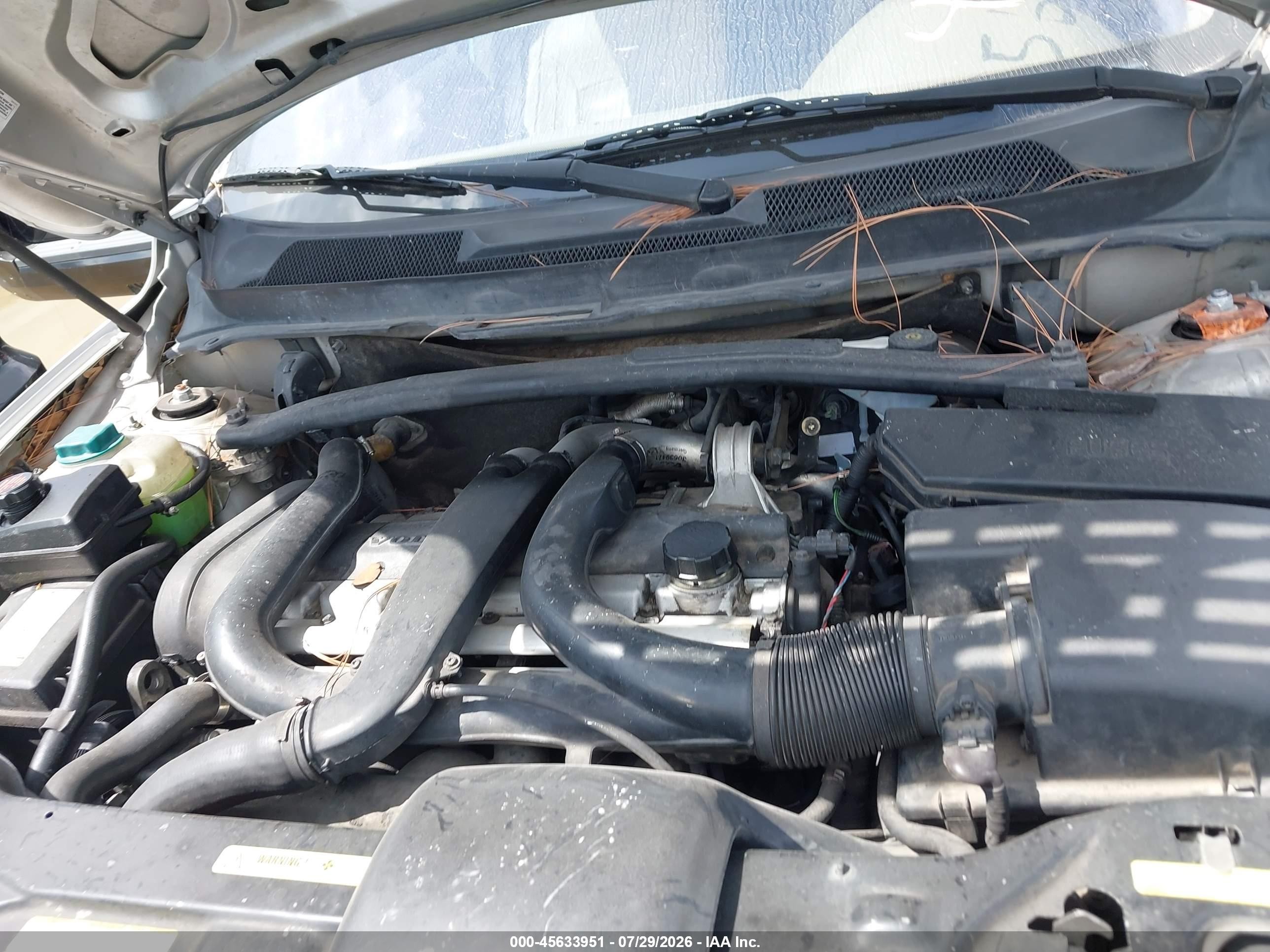 2004 Volvo Xc90 T6 Серебряный vin: YV1CZ91H341035685