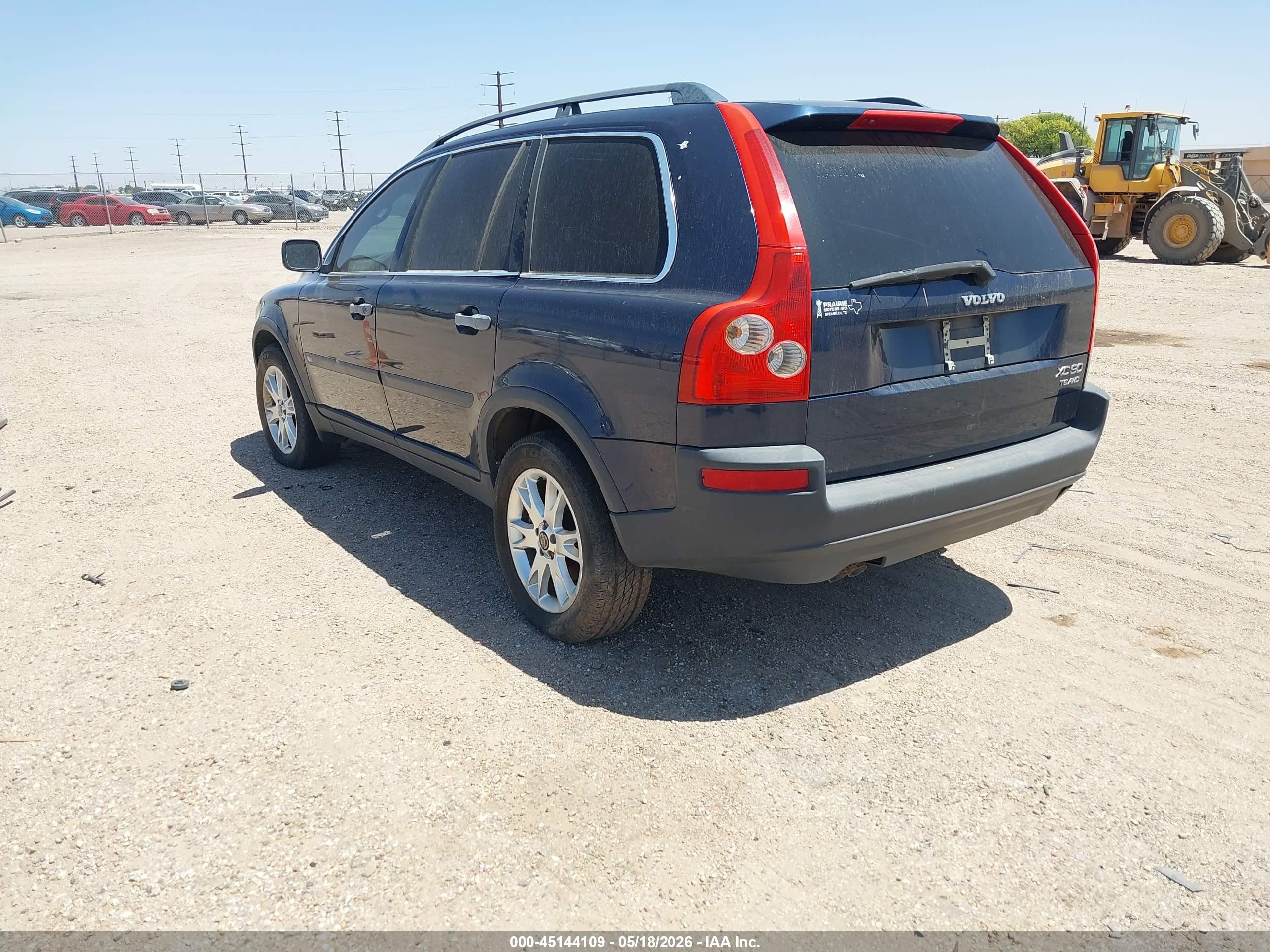 2004 Volvo Xc90 T6 Dark Blue vin: YV1CZ91H341056309