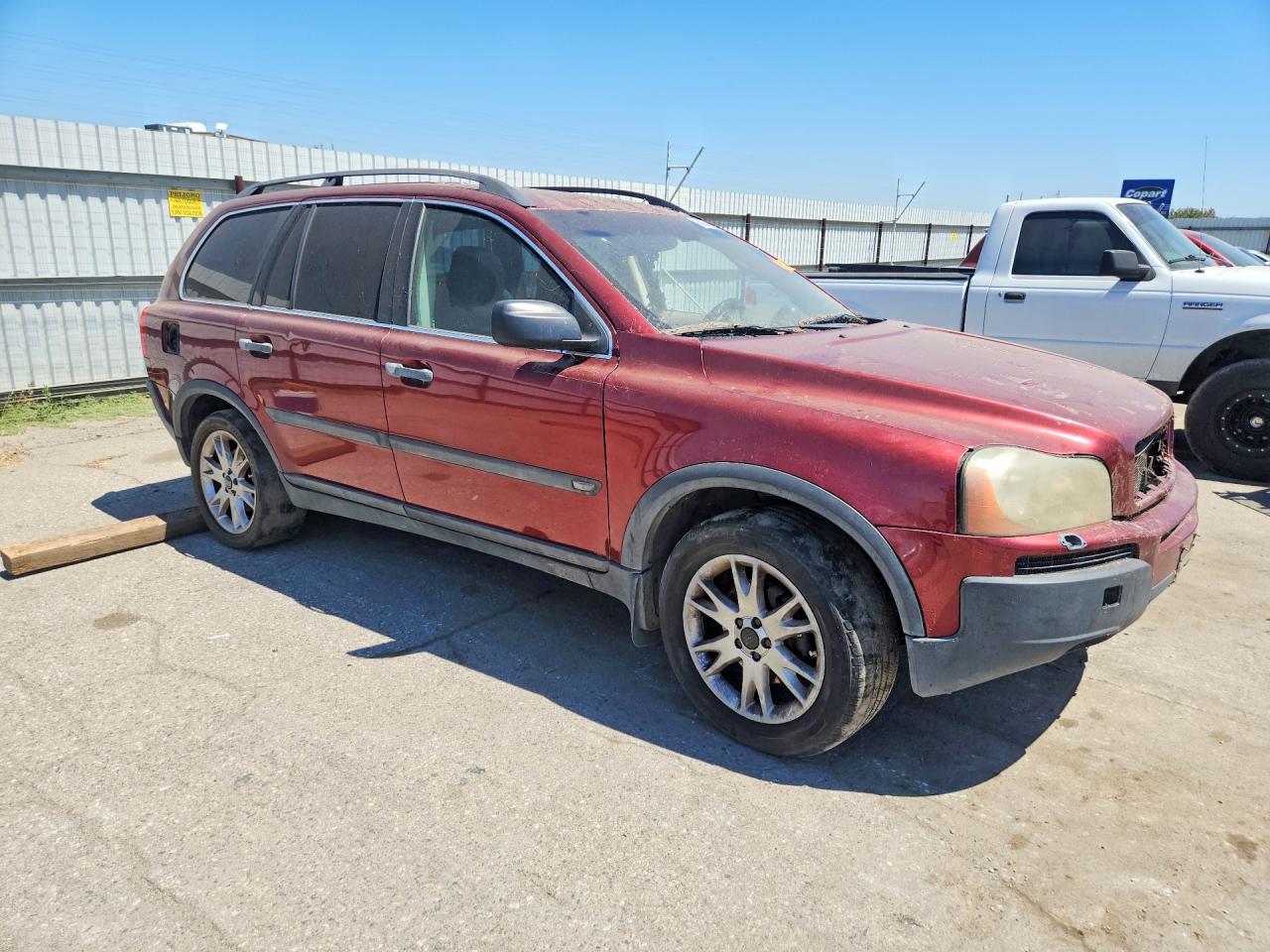2003 Volvo Xc90 Red vin: YV1CZ91H431003018