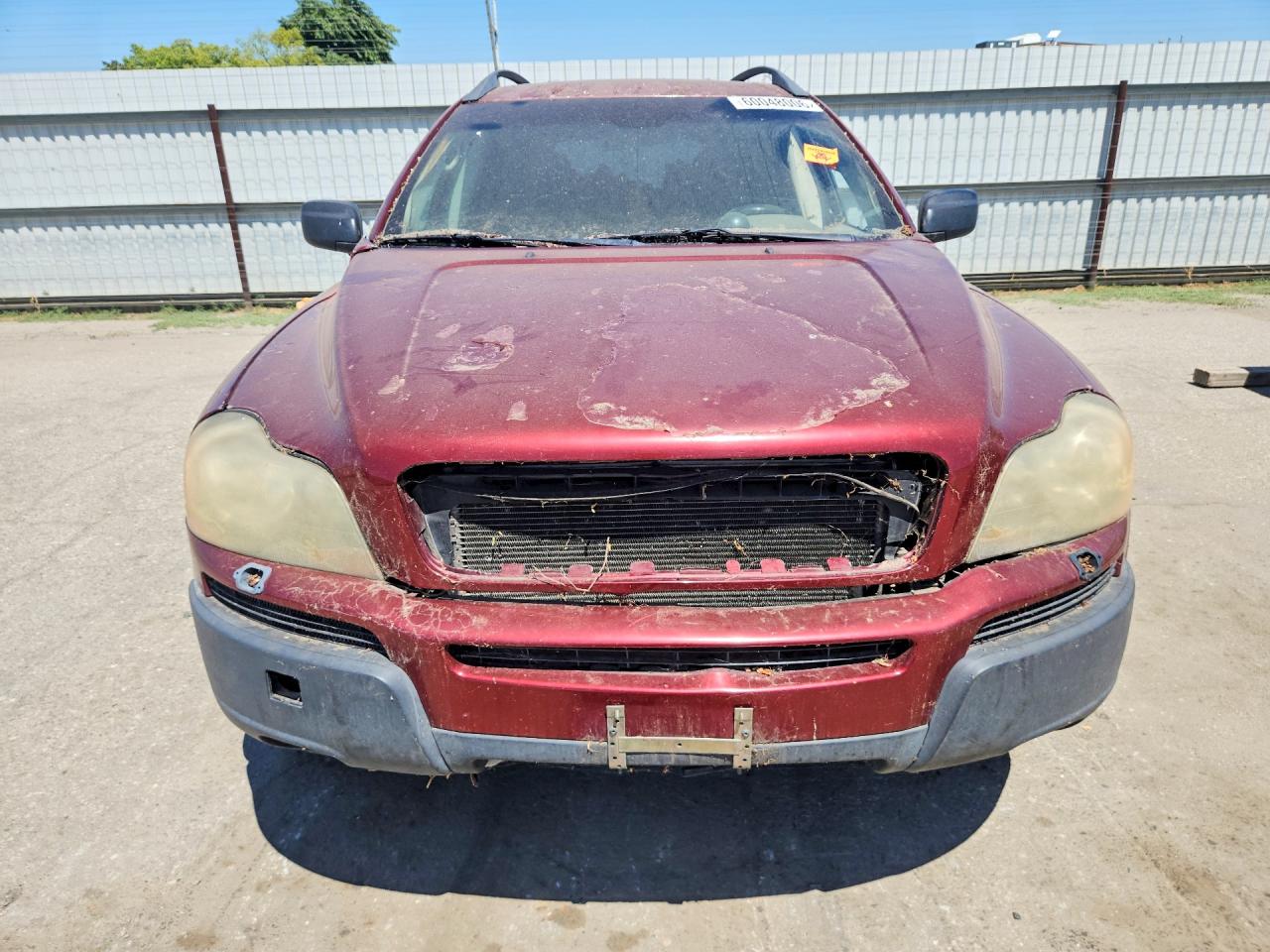 2003 Volvo Xc90 Red vin: YV1CZ91H431003018