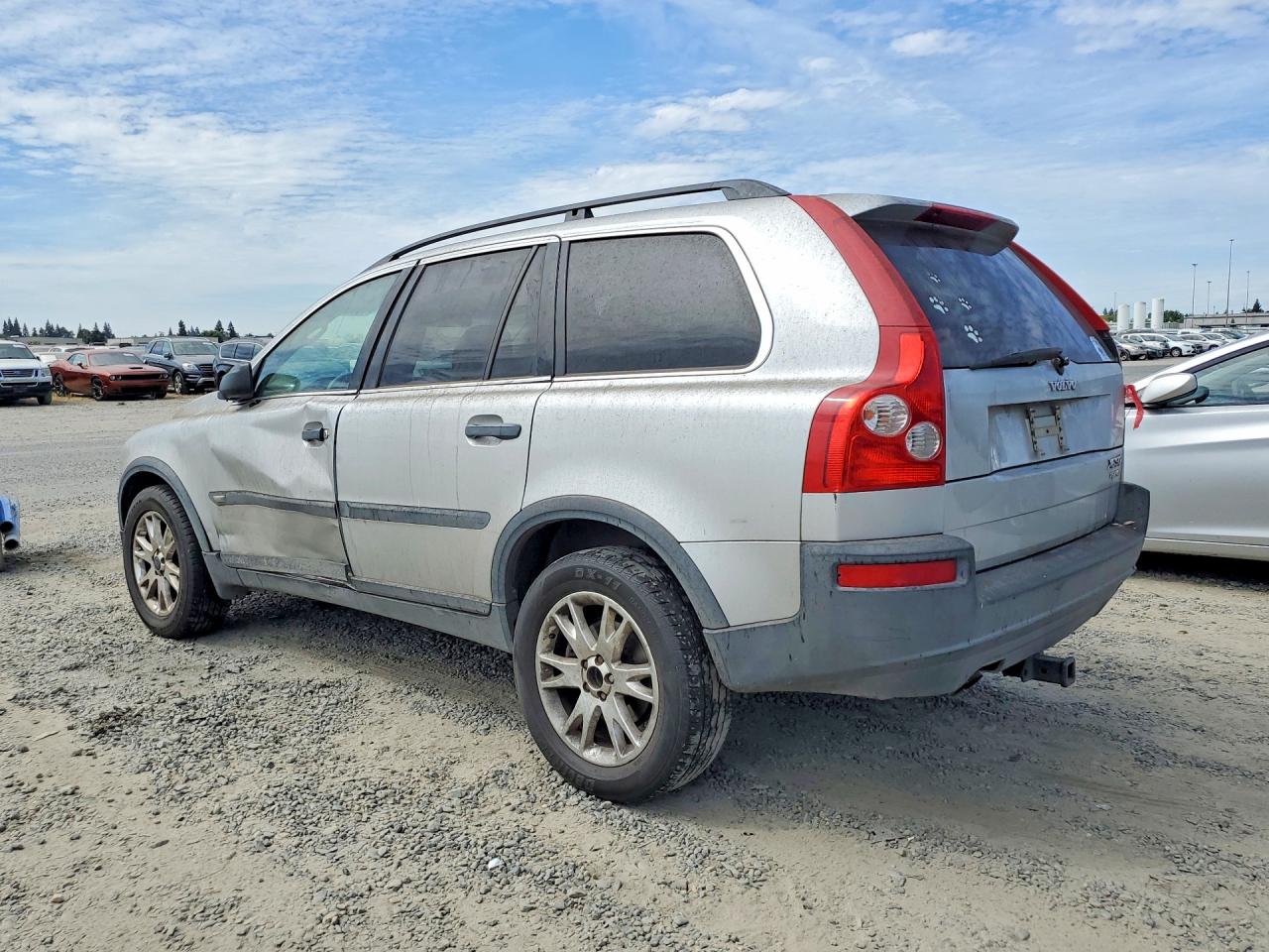 2004 Volvo Xc90 T6 Серебряный vin: YV1CZ91H741034832