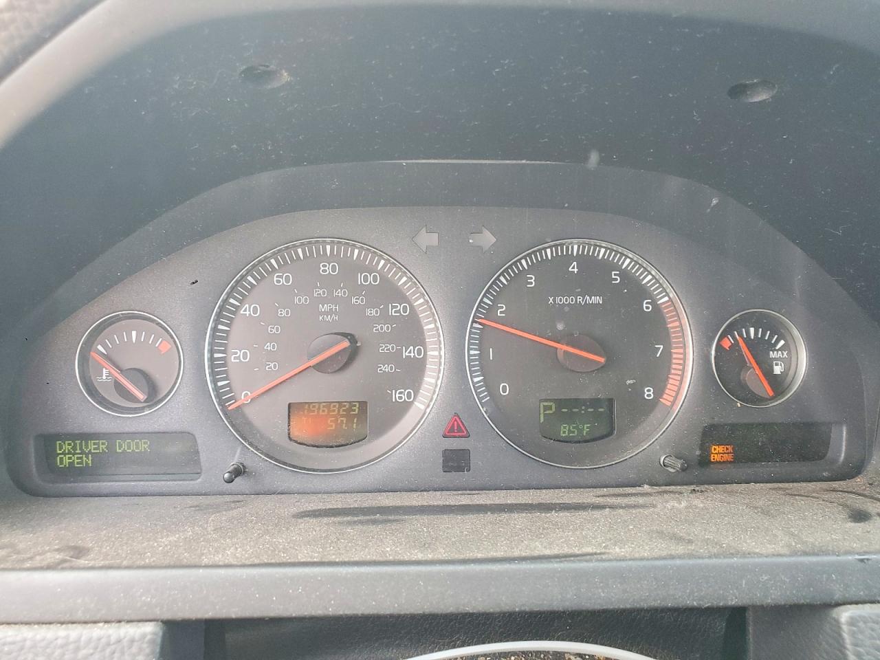 2004 Volvo Xc90 T6 Серебряный vin: YV1CZ91H741034832
