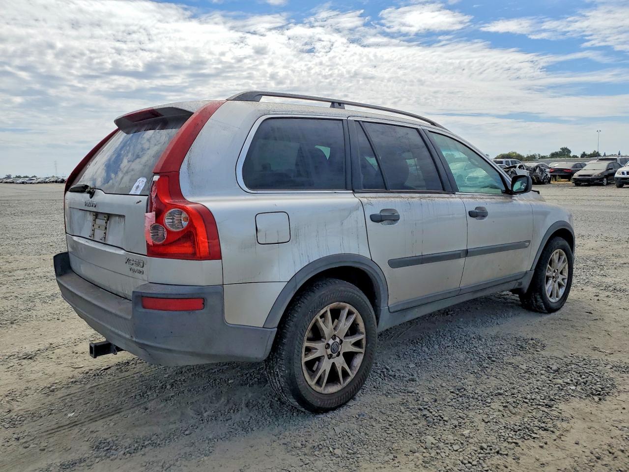 2004 Volvo Xc90 T6 Серебряный vin: YV1CZ91H741034832