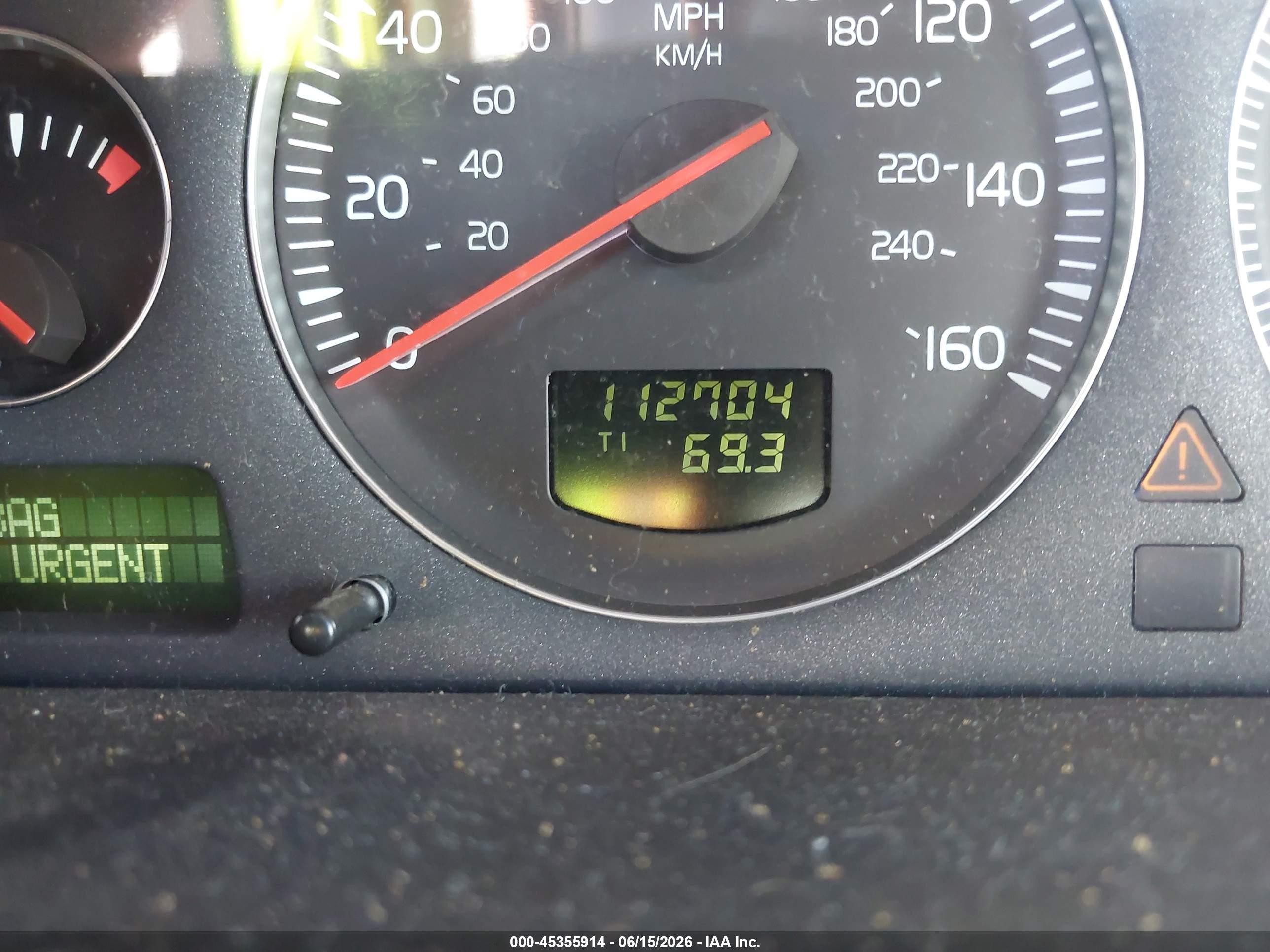 2004 Volvo Xc90 T6 Dark Blue vin: YV1CZ91H741112686