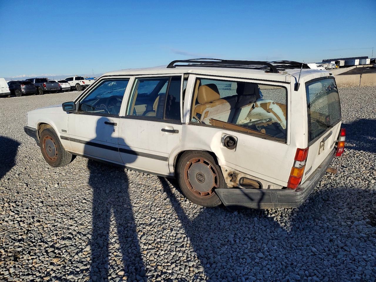 1991 Volvo 740 Base Белый vin: YV1FA8752M2321145
