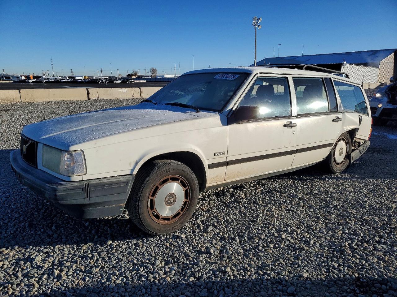 1991 Volvo 740 Base Белый vin: YV1FA8752M2321145