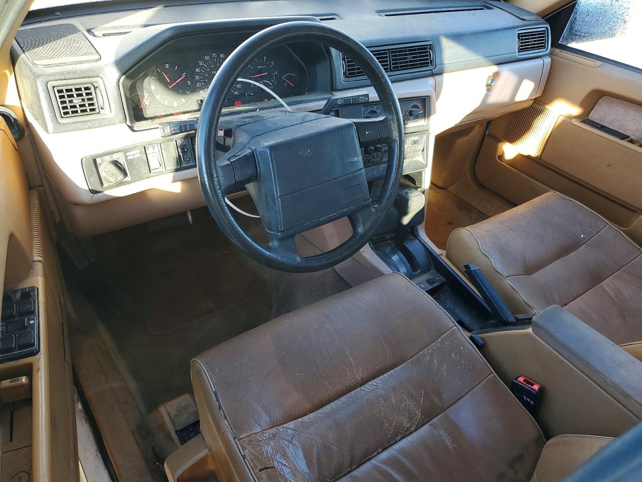 1991 Volvo 740 Base Белый vin: YV1FA8752M2321145
