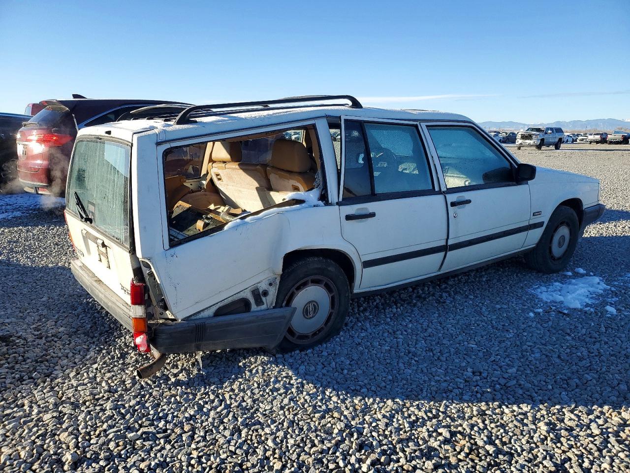1991 Volvo 740 Base Белый vin: YV1FA8752M2321145
