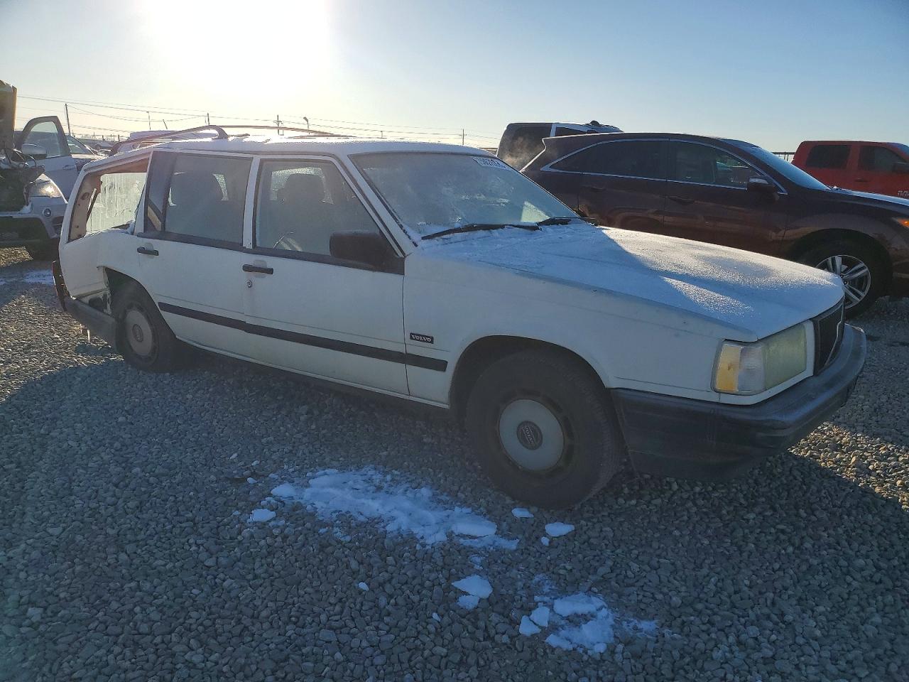 1991 Volvo 740 Base Белый vin: YV1FA8752M2321145