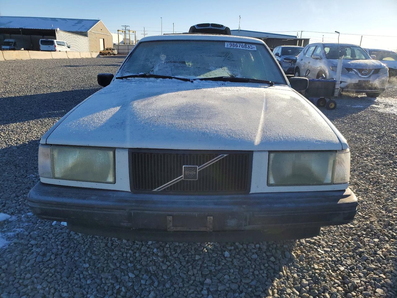 1991 Volvo 740 Base Белый vin: YV1FA8752M2321145