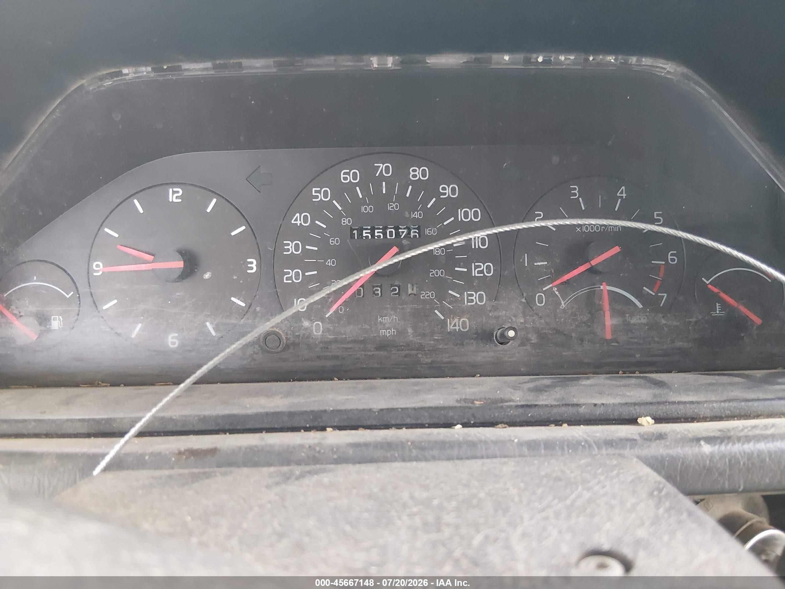 1991 Volvo 740 Se Silver vin: YV1FA8756M2327434